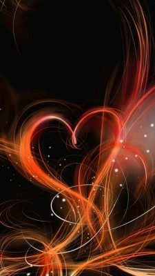 Abstract Love Android Wallpaper