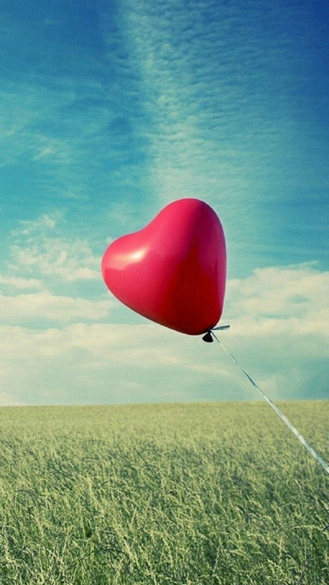 Love Ballon Android Wallpaper with HD resolution 1080x1920