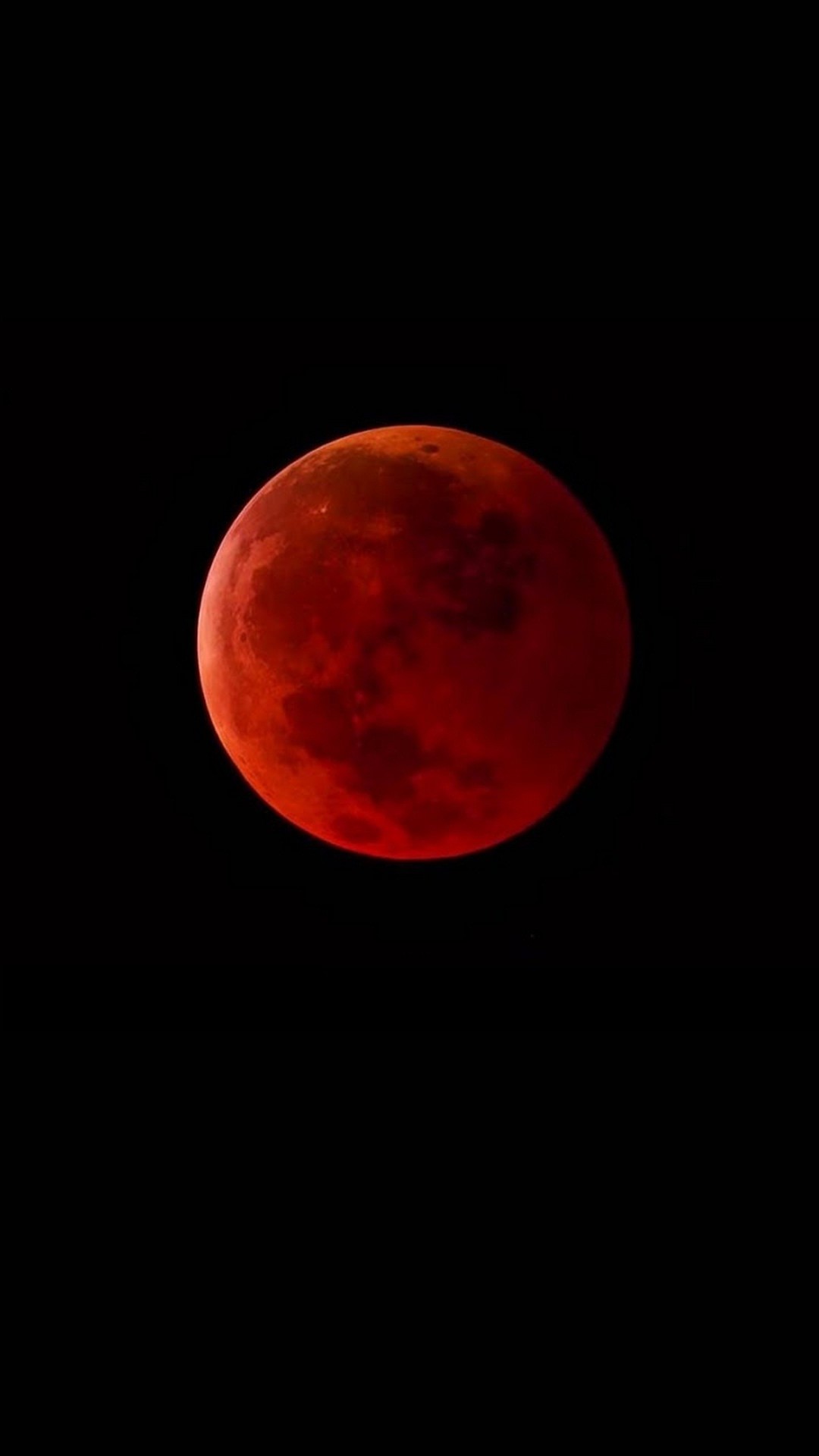 Super Blood Moon Android Wallpaper with HD resolution 1080x1920