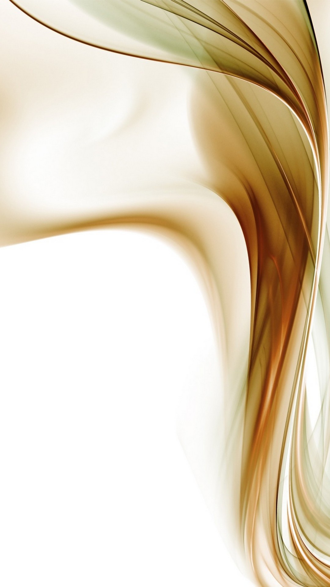 Android Wallpaper White and Gold with HD resolution 1080x1920