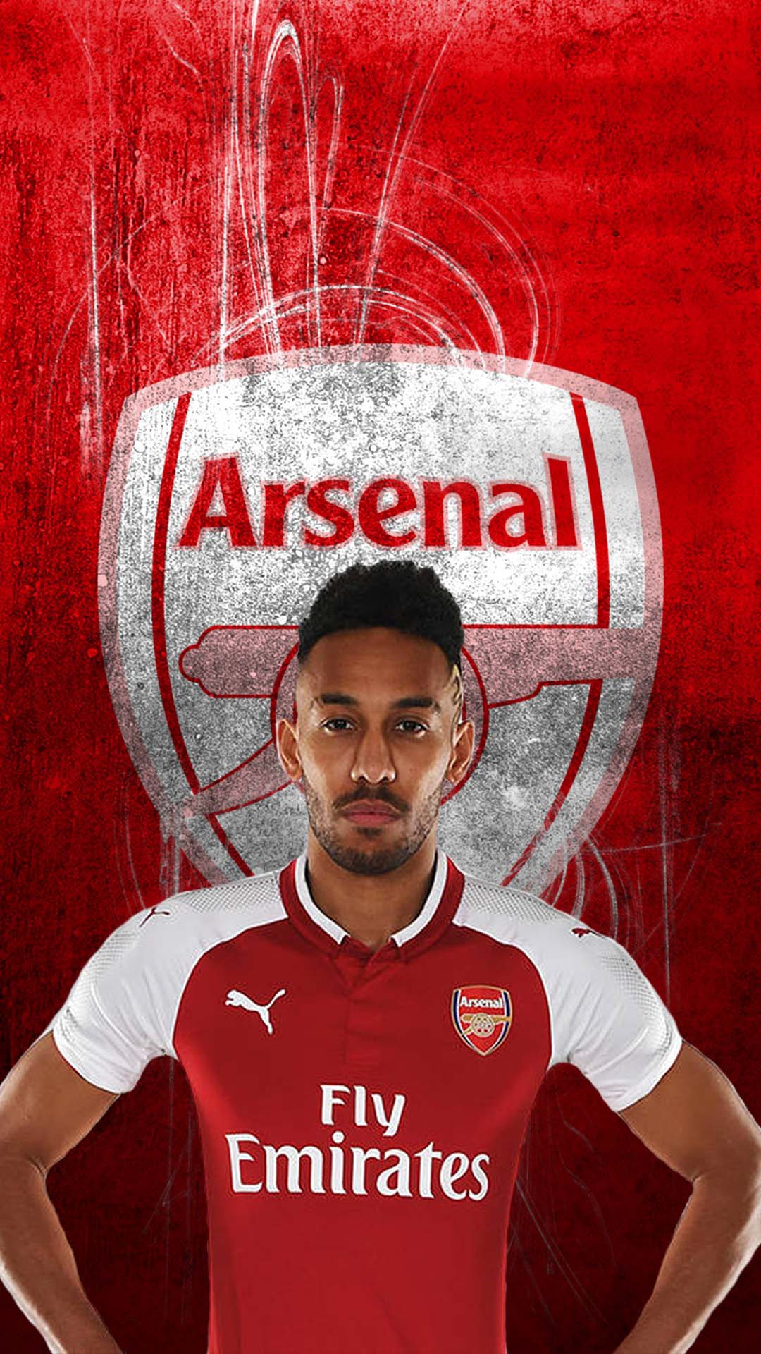 Aubameyang Arsenal Android Wallpaper with HD resolution 1080x1920