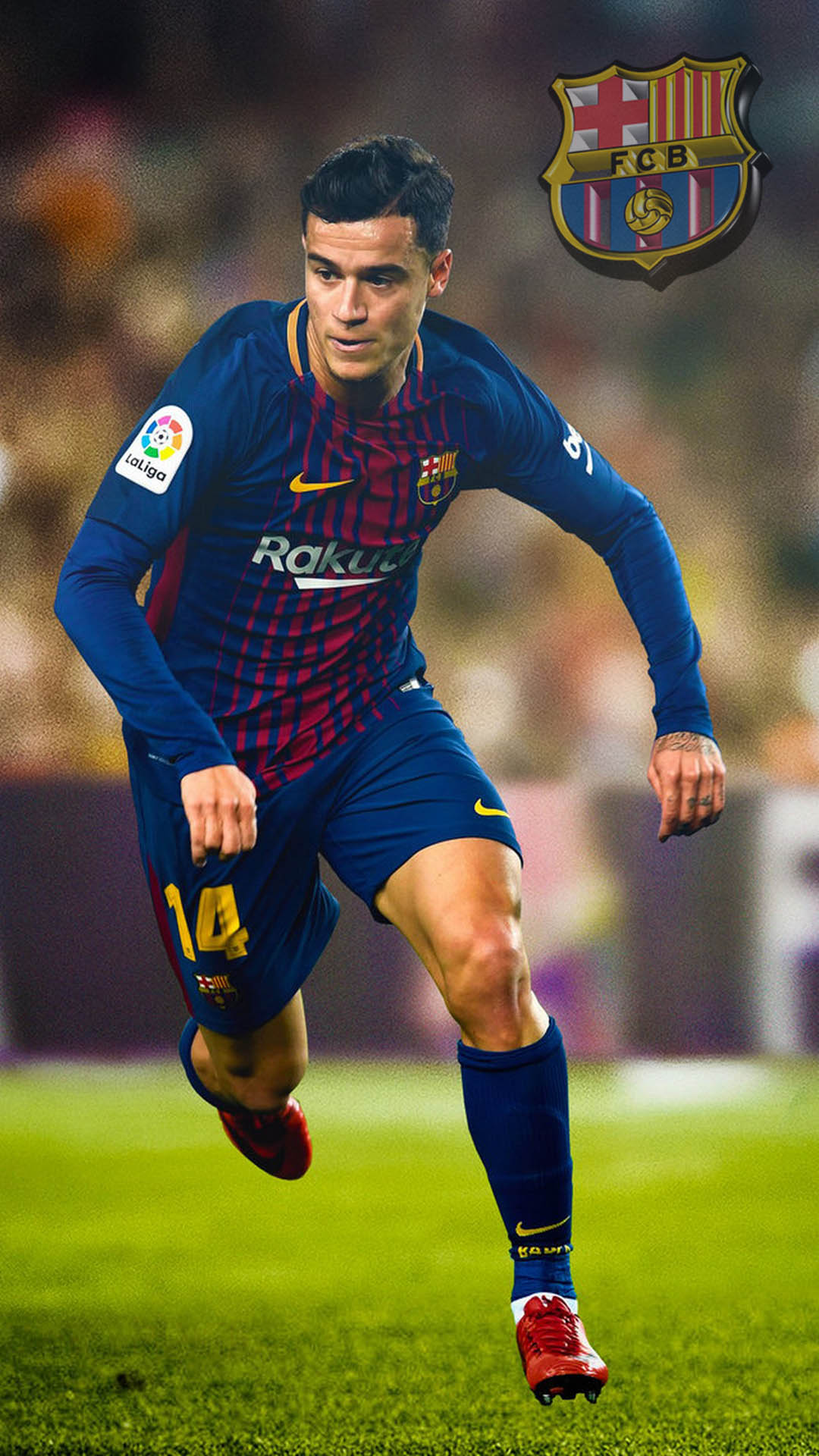 Coutinho Barcelona Wallpaper Android with HD resolution 1080x1920