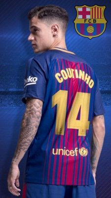 FC Barcelona Coutinho Android Wallpaper High Resolution 1080X1920