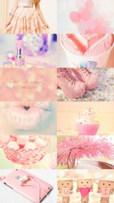 Girly Pink Cute Android Wallpaper