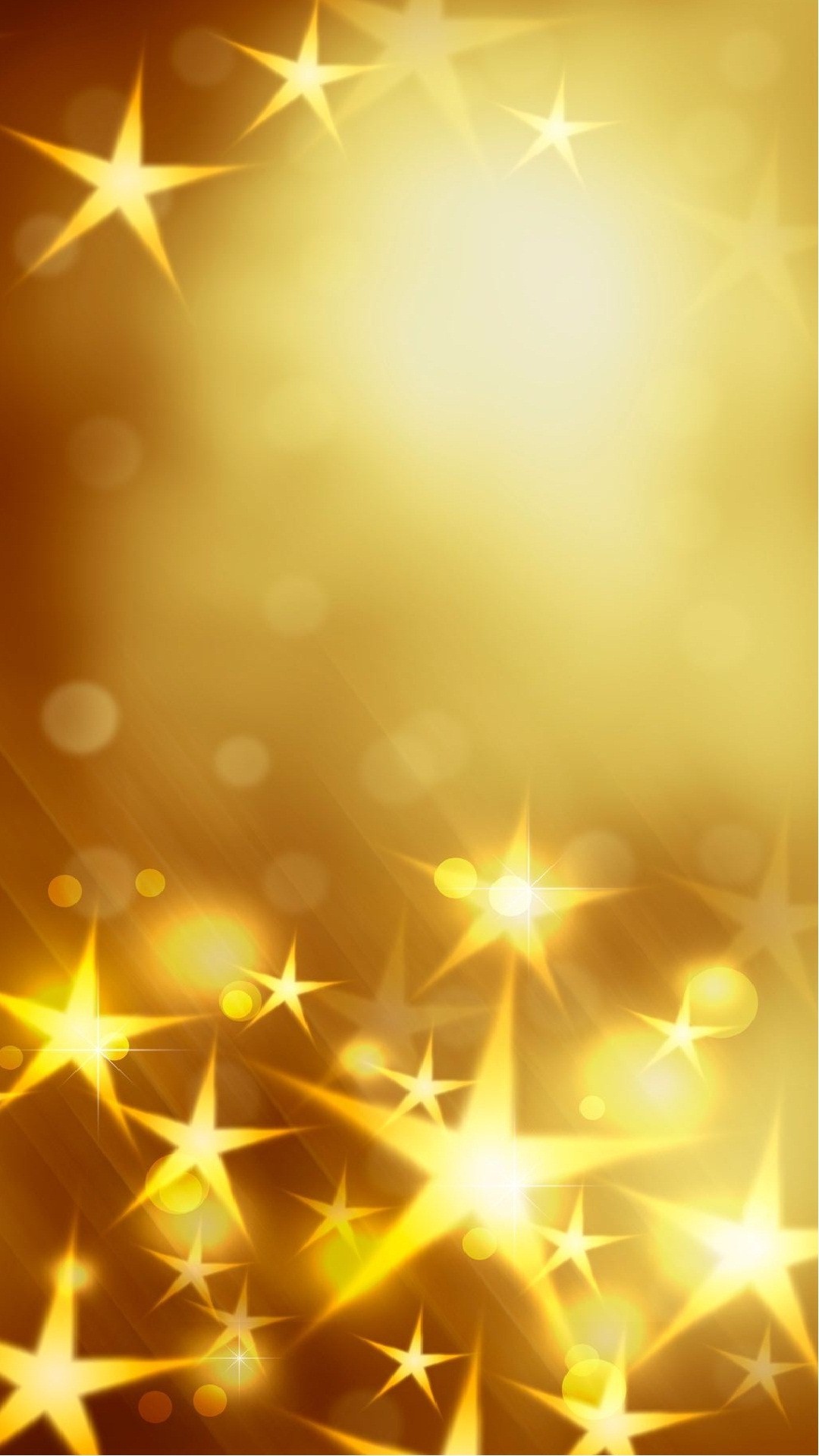 Gold Sparkle Android Wallpaper High Resolution 1080X1920