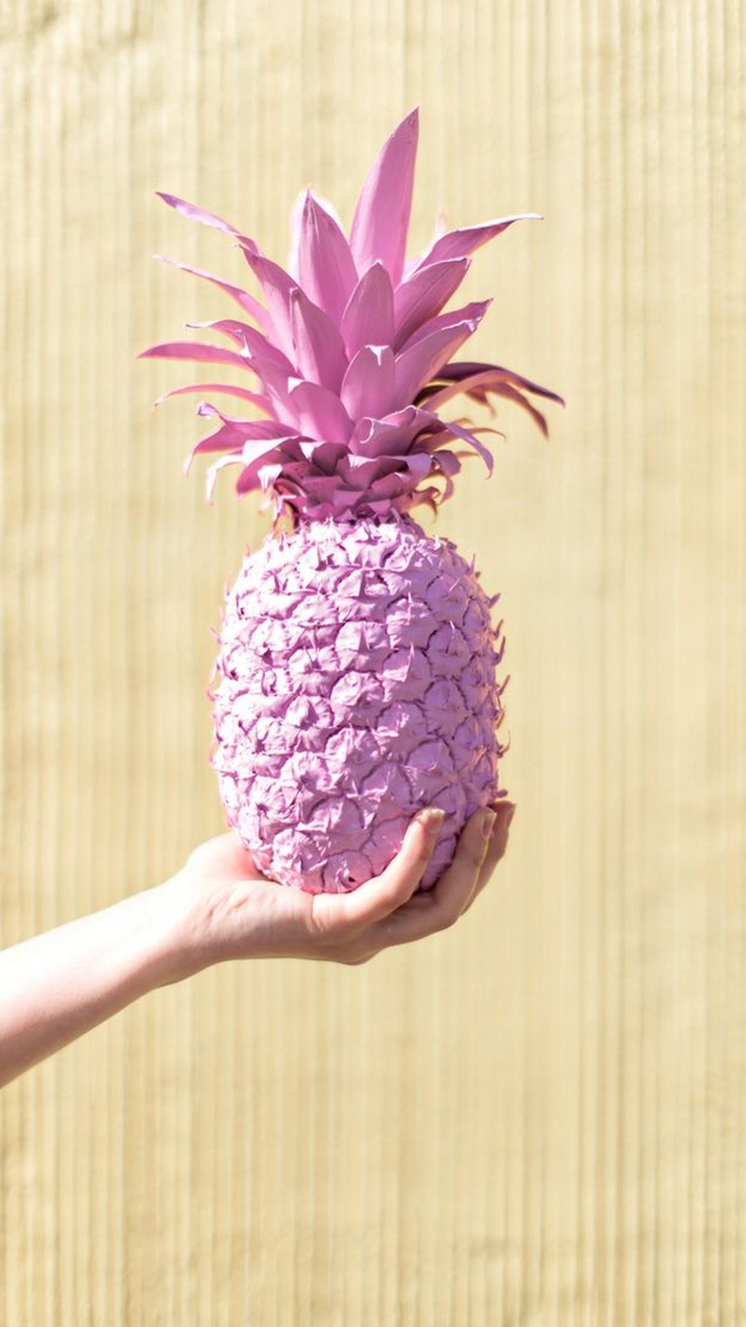 Pink Android Wallpaper Pineapple with HD resolution 1080x1920