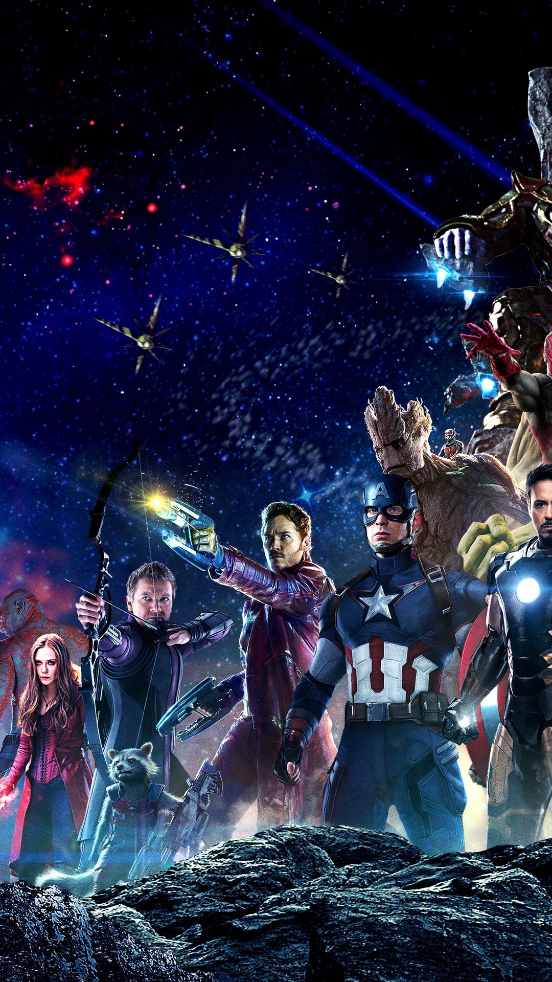 Android Wallpaper Avengers 3 with HD resolution 1080x1920