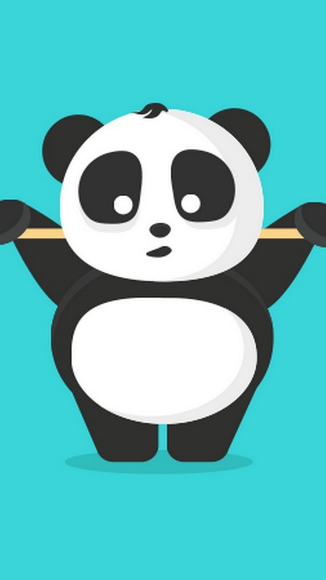 Android Wallpaper Baby Panda with HD resolution 1080x1920