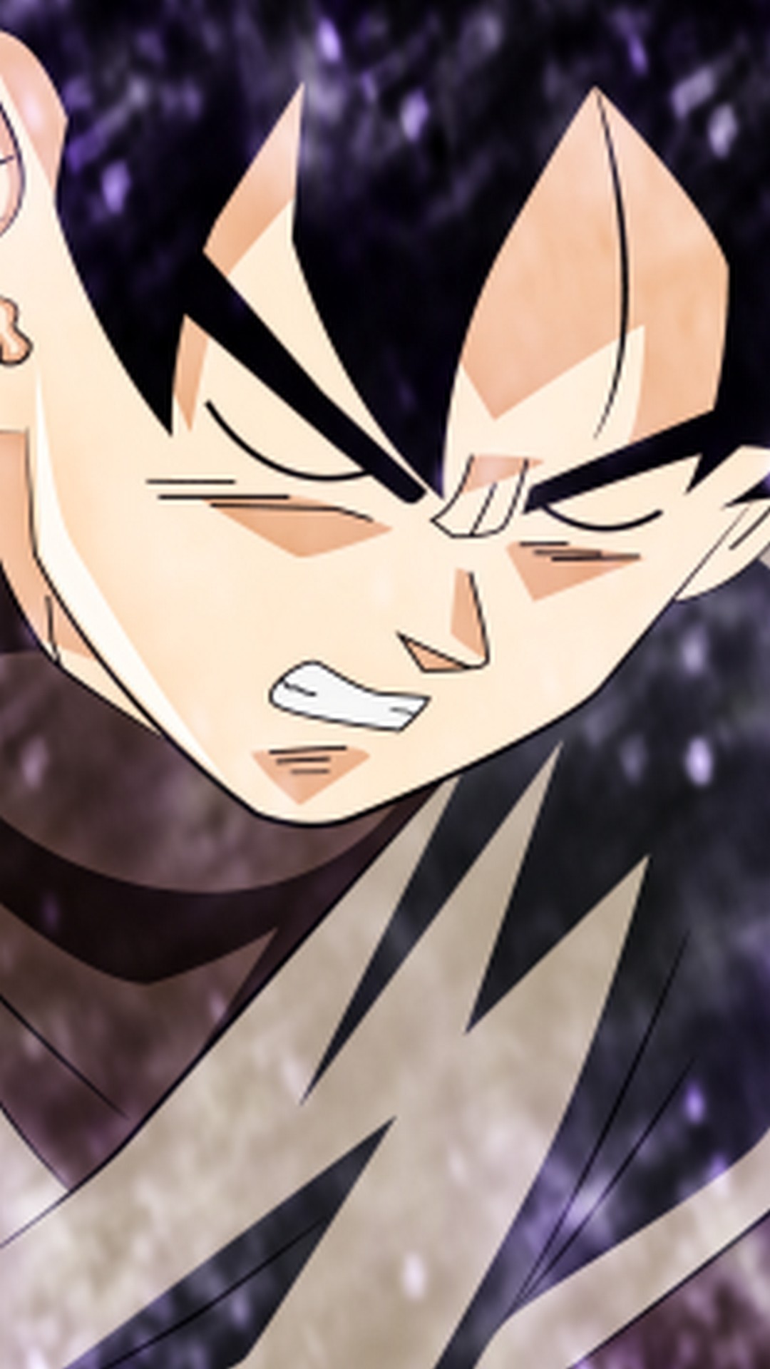 Android Wallpaper Black Goku with HD resolution 1080x1920