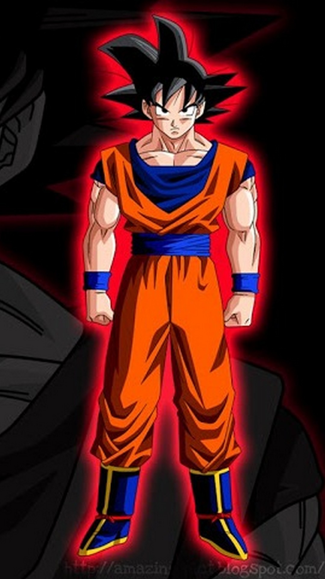 Android Wallpaper Goku Imagenes with HD resolution 1080x1920