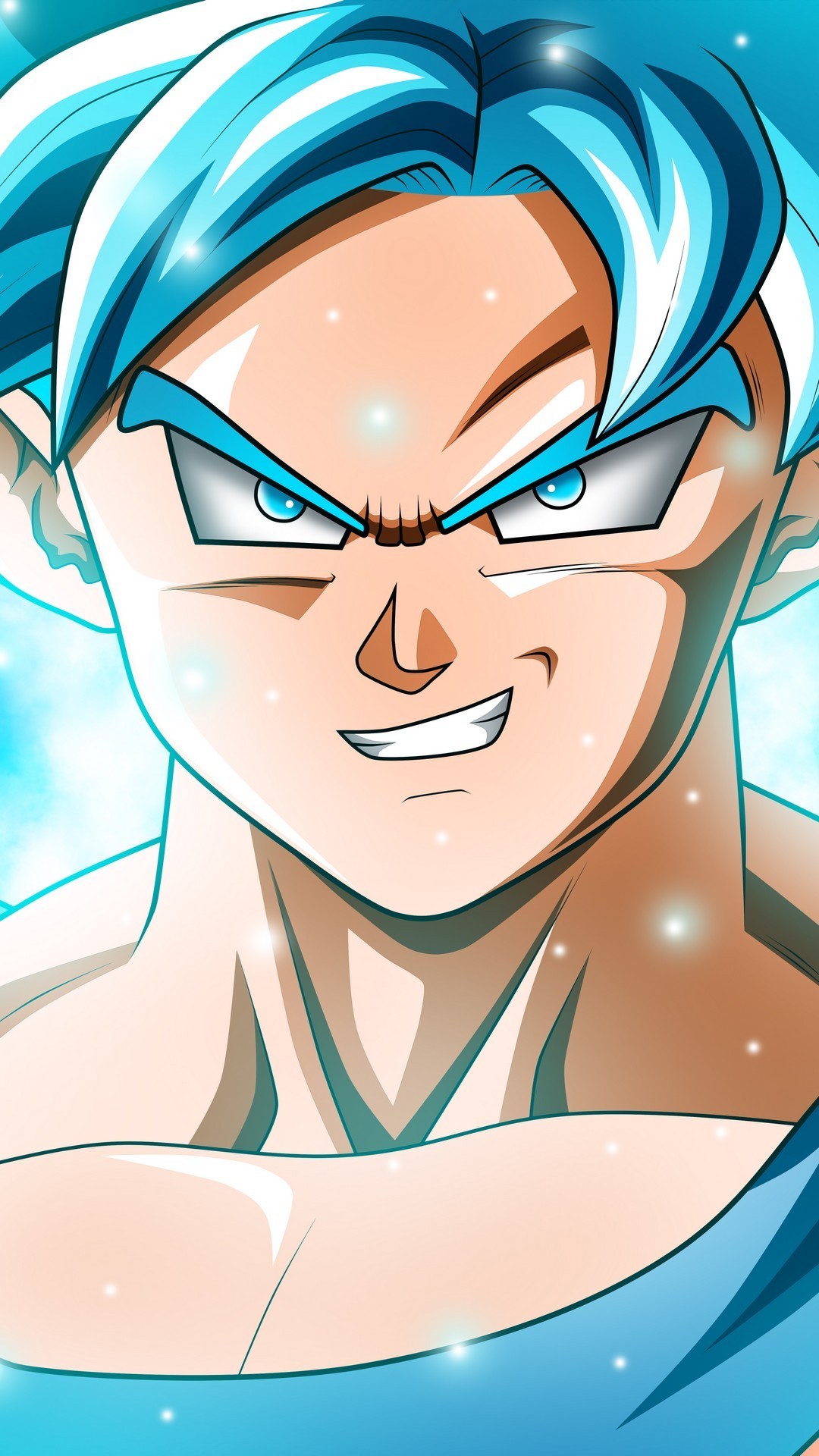 Android Wallpaper Goku SSJ with HD resolution 1080x1920