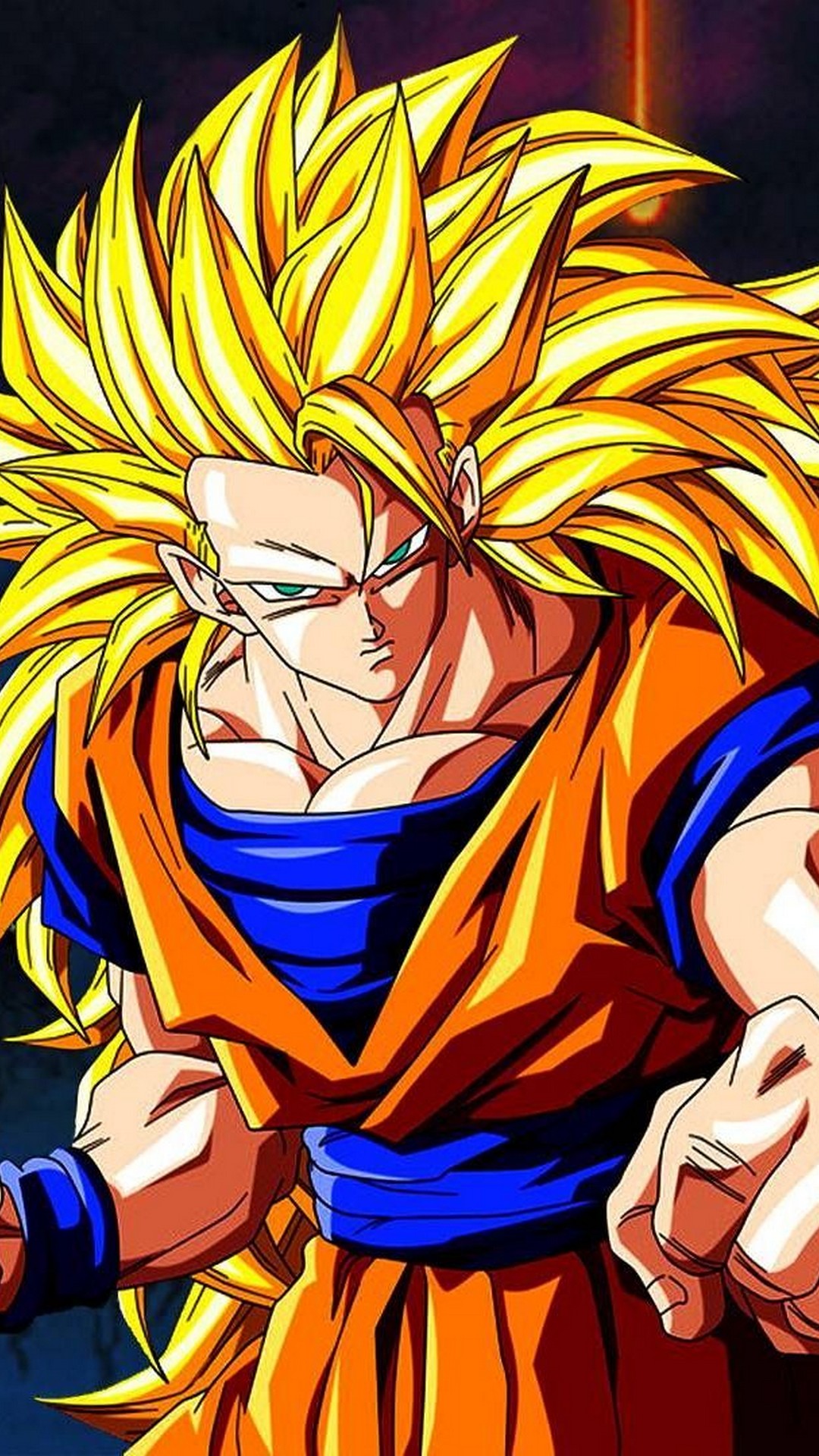 Android Wallpaper Goku SSJ3 with HD resolution 1080x1920