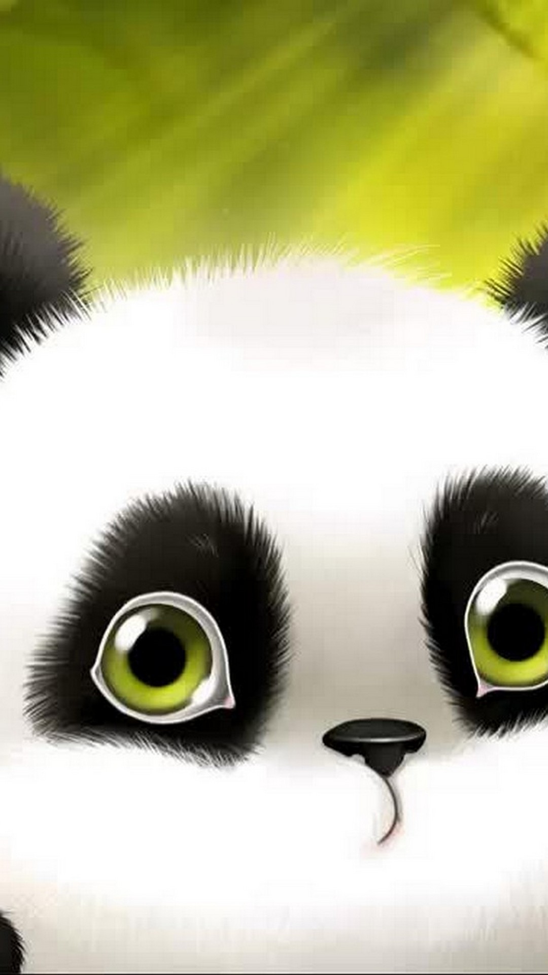 Android Wallpaper HD Cute Panda with HD resolution 1080x1920