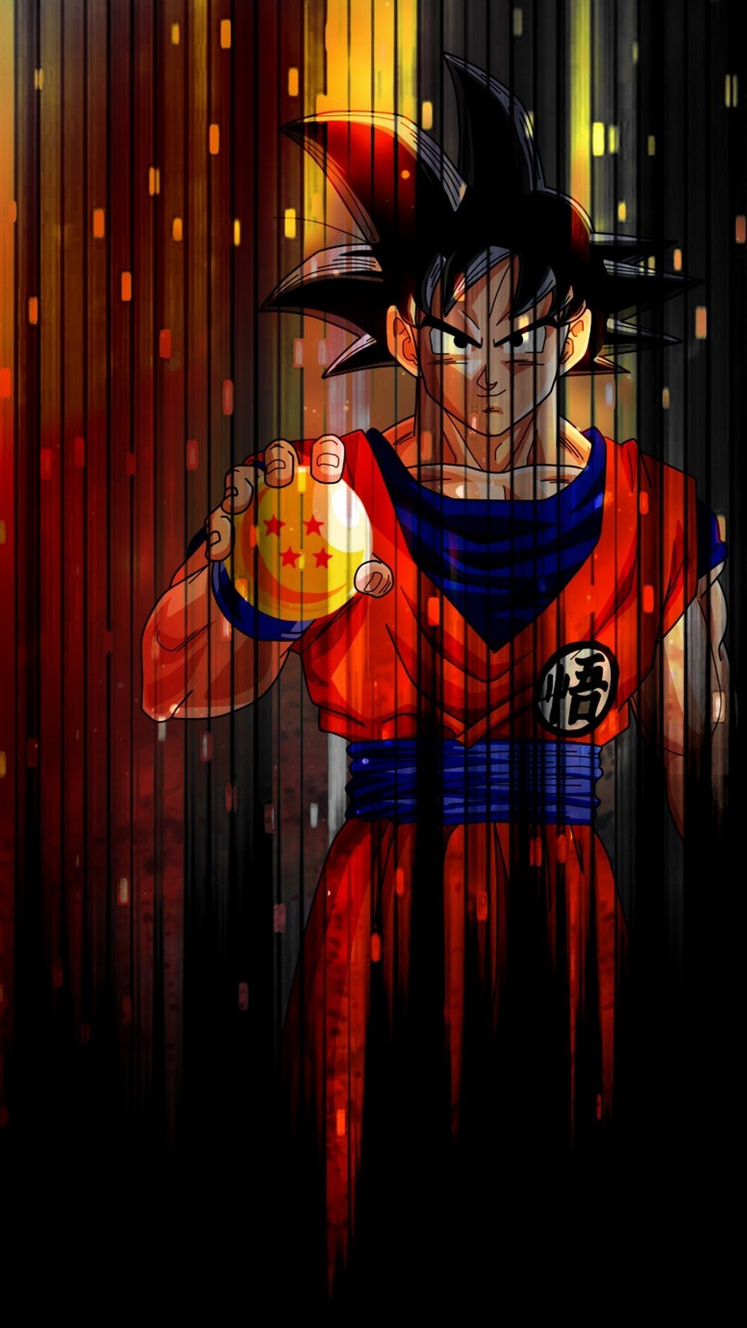 Android Wallpaper HD Goku Imagenes with HD resolution 1080x1920