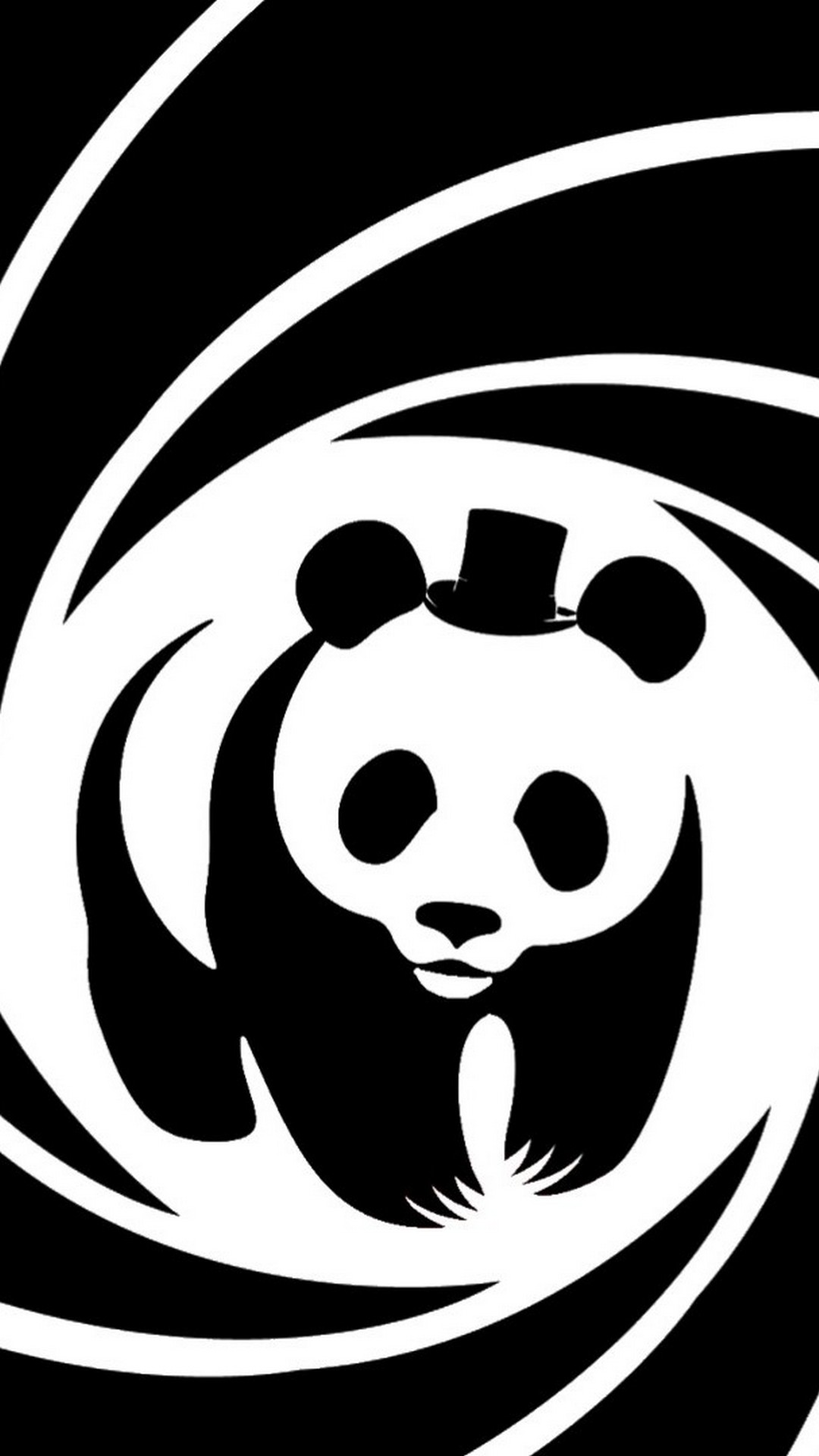 Android Wallpaper HD Panda with HD resolution 1080x1920
