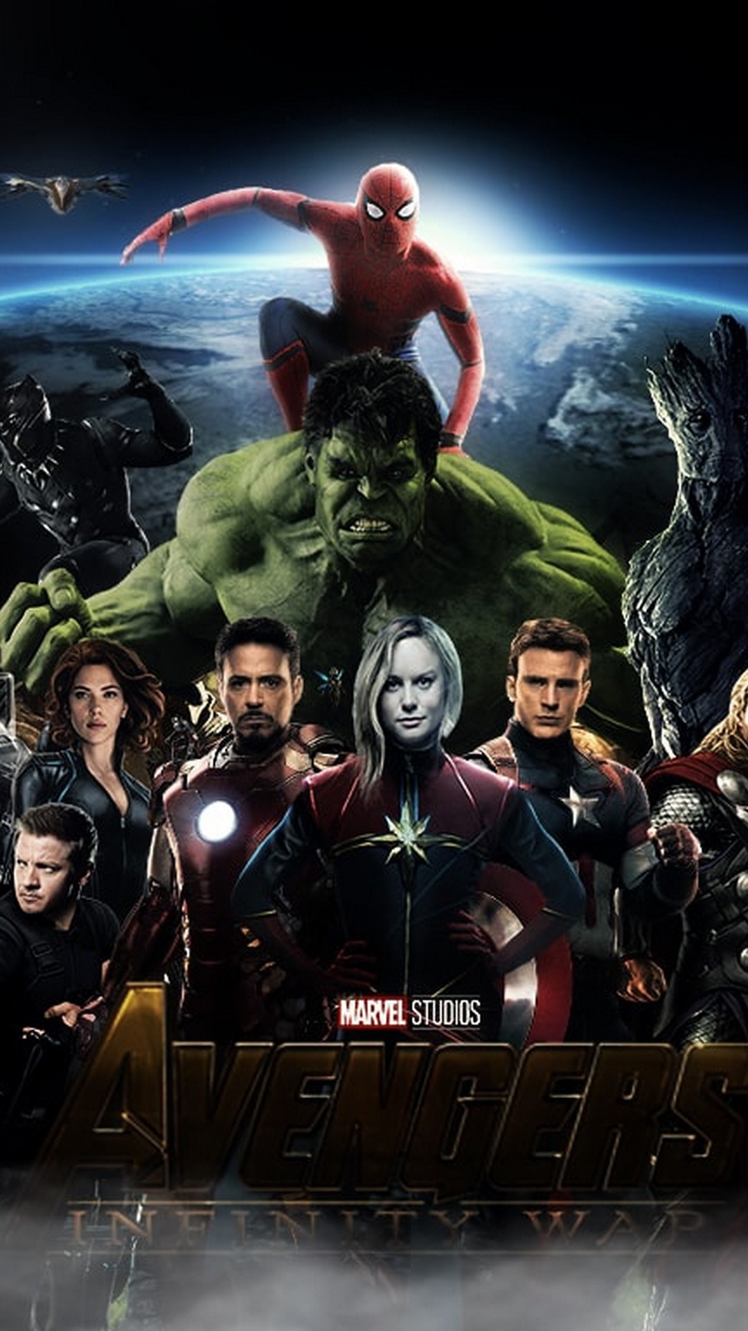Avengers 3 Wallpaper For Android with HD resolution 1080x1920
