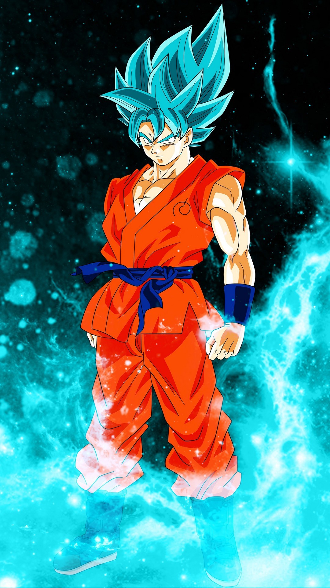 Goku SSJ Android Wallpaper with HD resolution 1080x1920