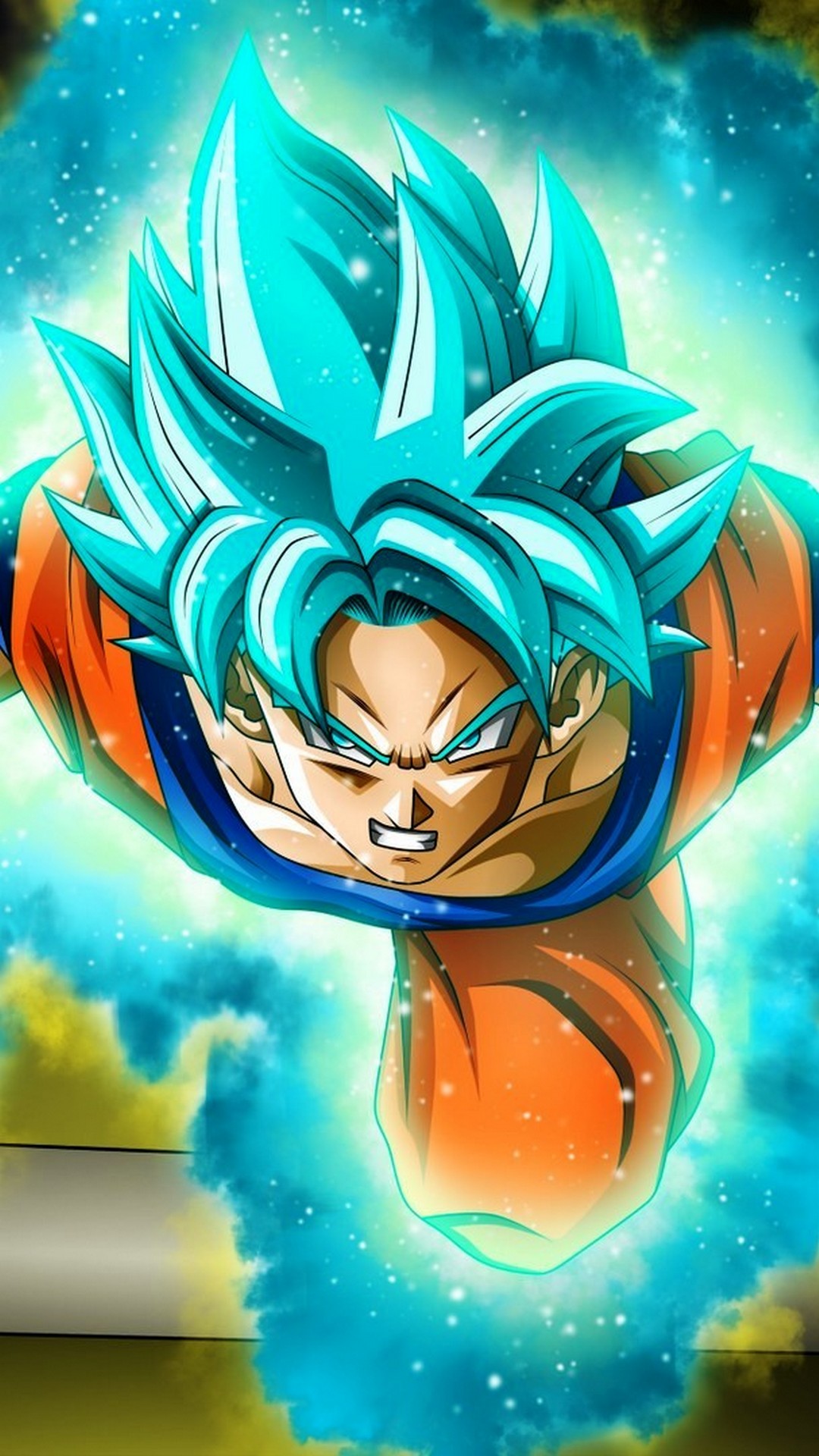 Goku SSJ Wallpaper Android with HD resolution 1080x1920