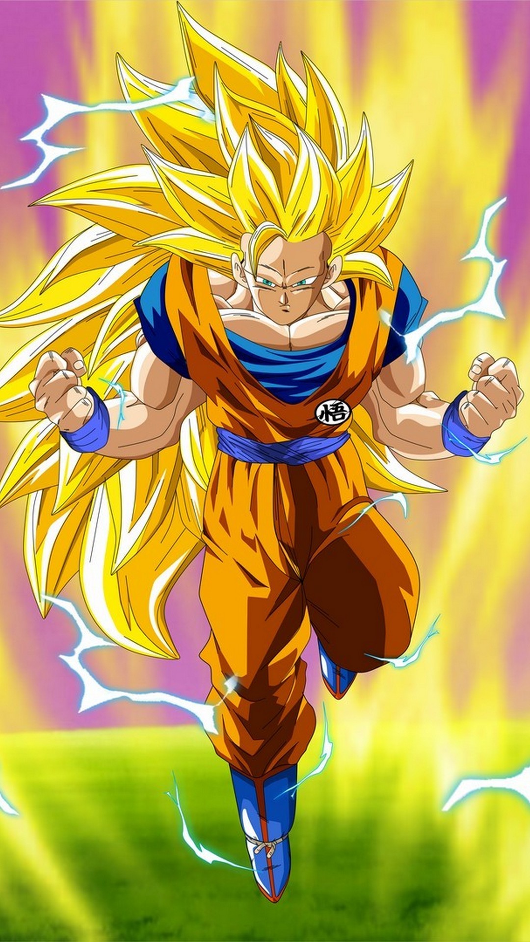 Goku SSJ3 Android Wallpaper with HD resolution 1080x1920