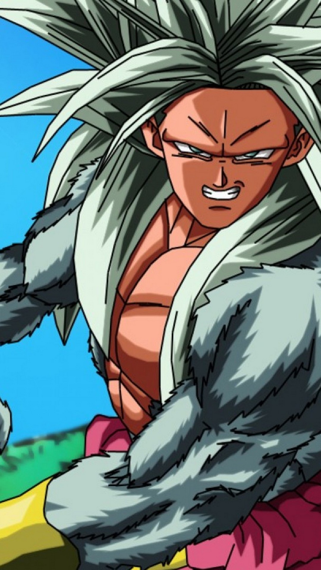 Goku Super Saiyan 5 Android Wallpaper with HD resolution x