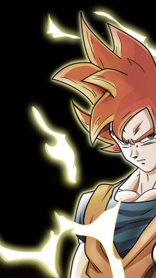 Goku Super Saiyan God Wallpaper For Android High Resolution 1080X1920