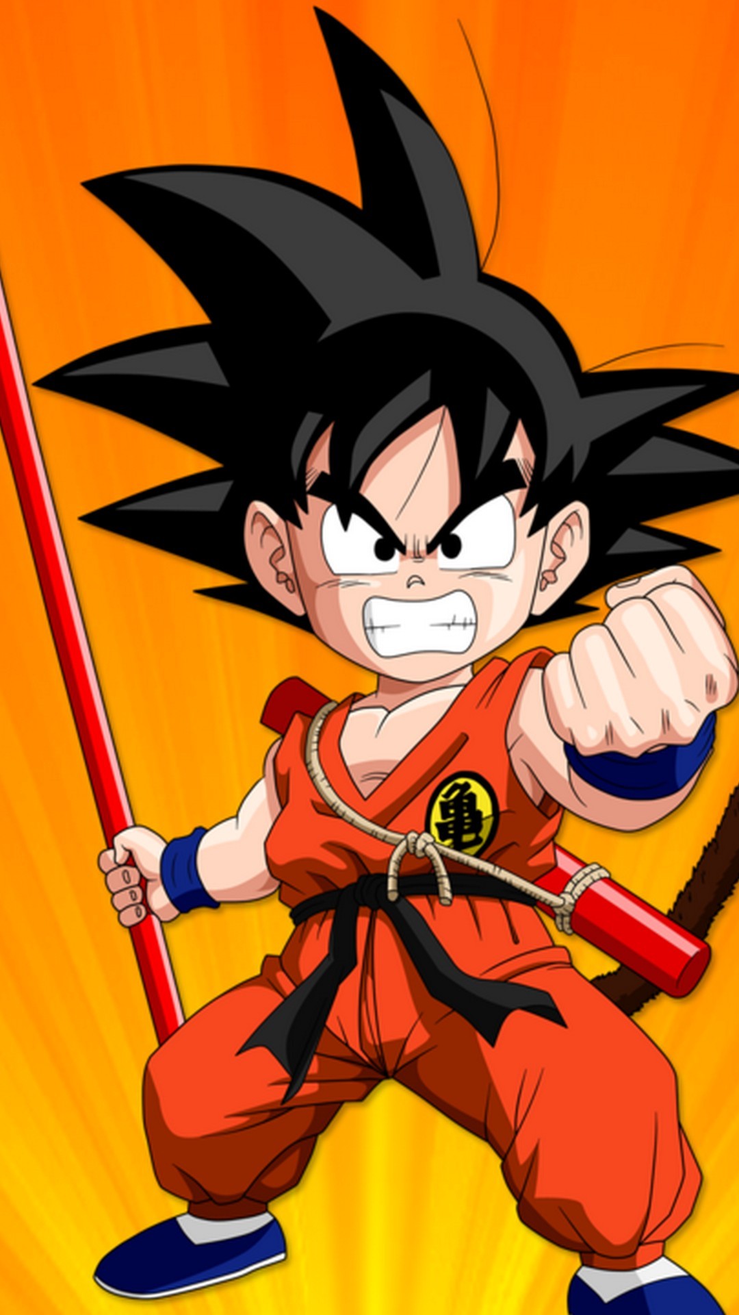 Kid Goku Wallpaper Android with HD resolution 1080x1920