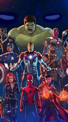 Wallpaper Android Avengers Infinity War High Resolution 1080X1920