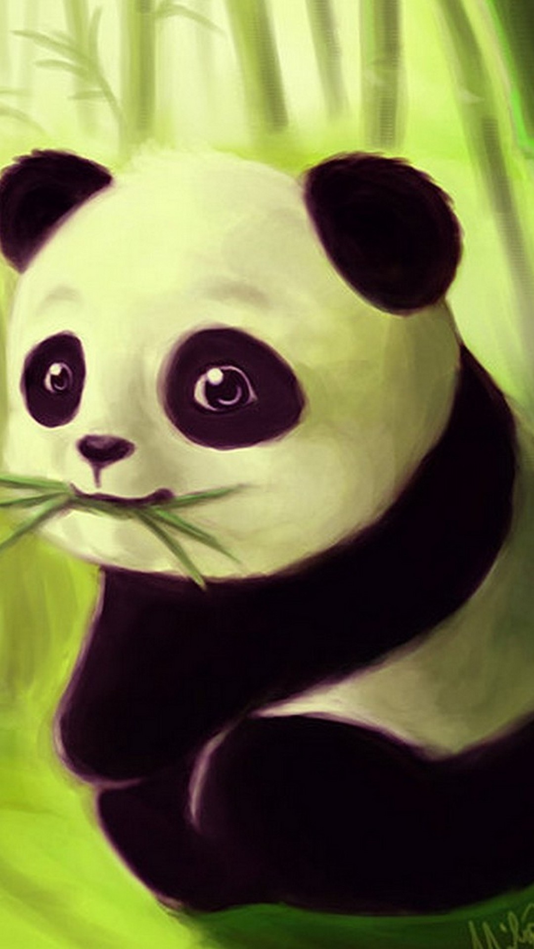Wallpaper Android Baby Panda High Resolution 1080X1920