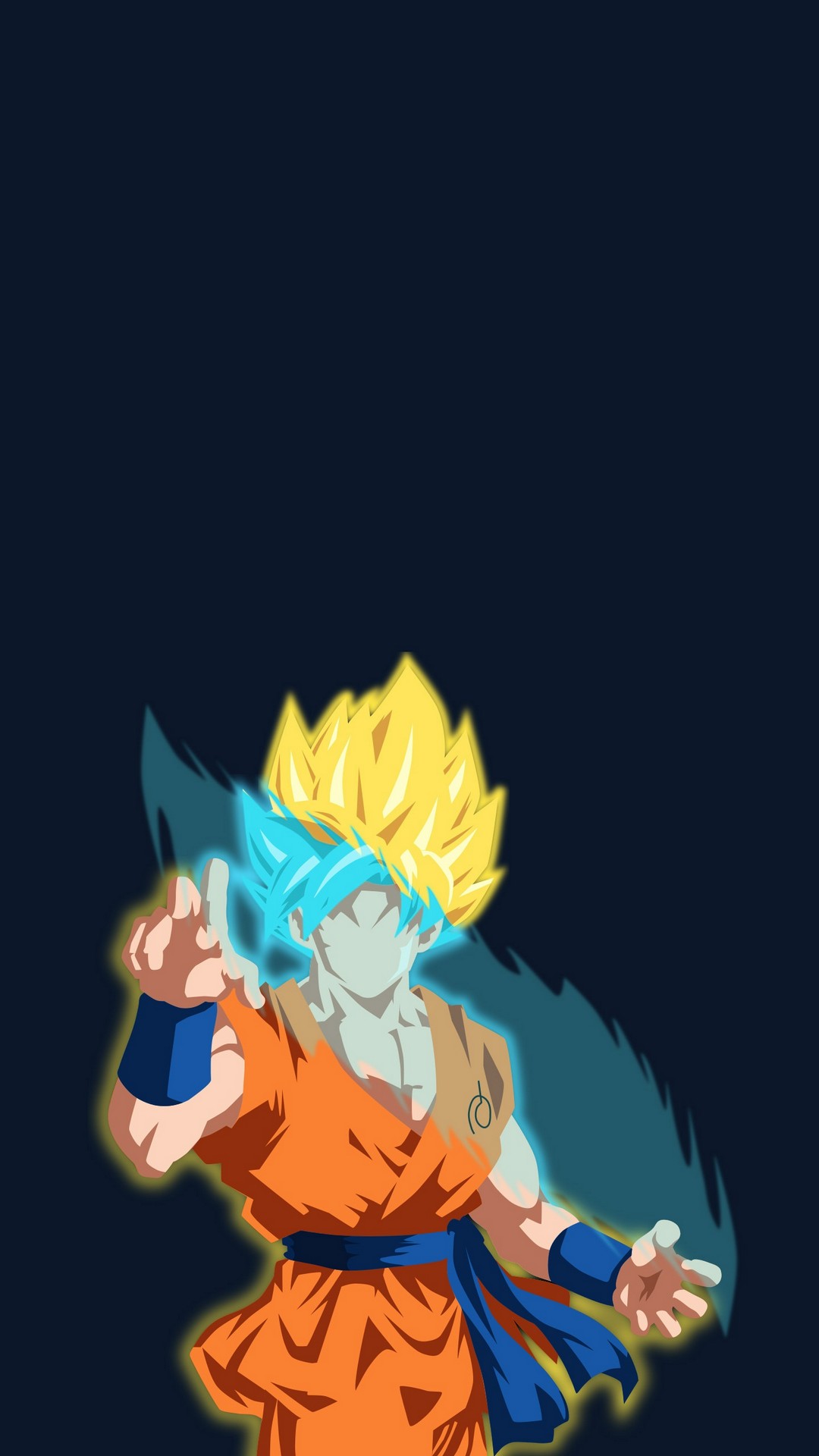 Wallpaper Android Goku Super Saiyan with HD resolution 1080x1920
