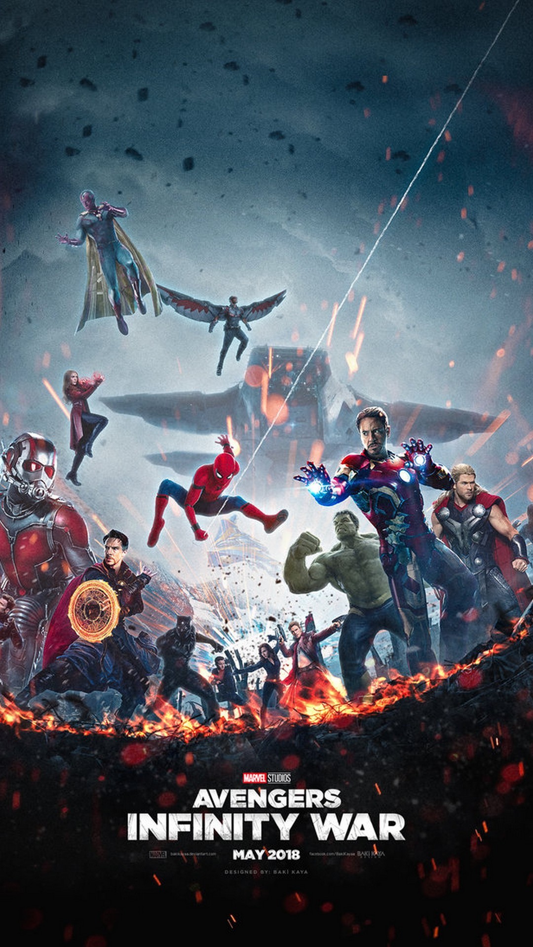 Wallpaper Avengers Infinity War Android High Resolution 1080X1920