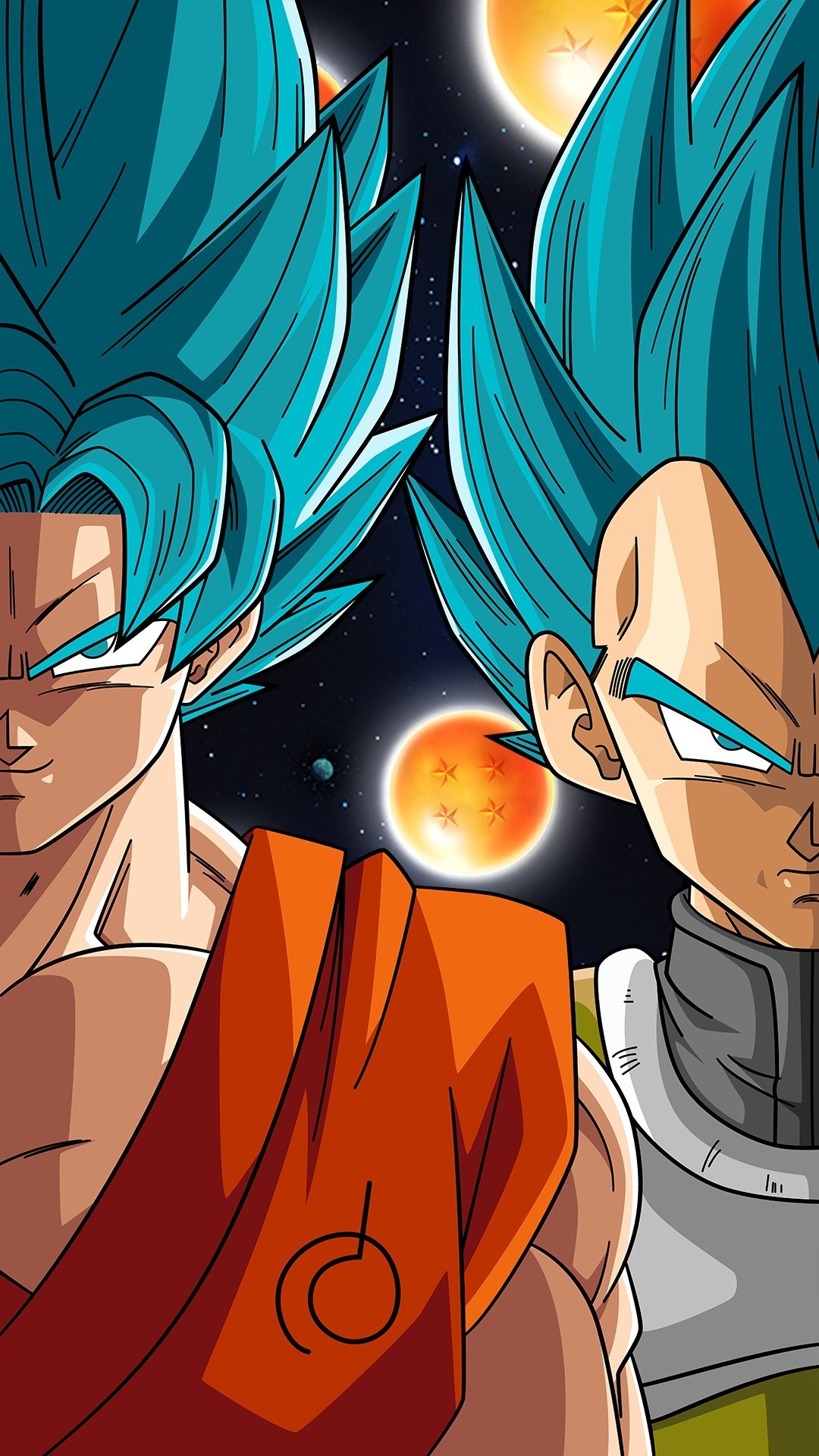 Wallpaper Goku SSJ Blue Android High Resolution 1080X1920