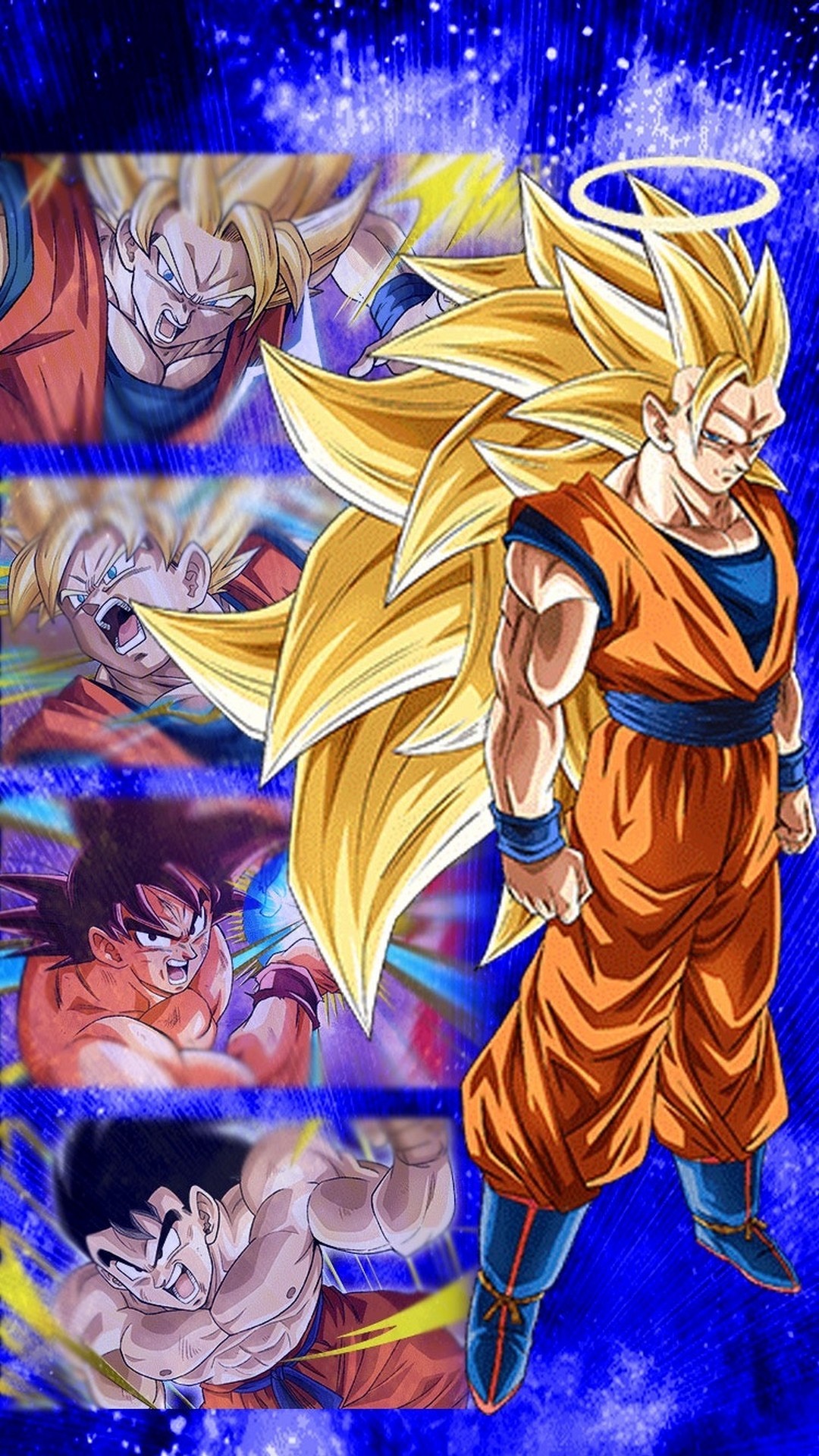 Wallpaper Goku SSJ3 Android with HD resolution 1080x1920