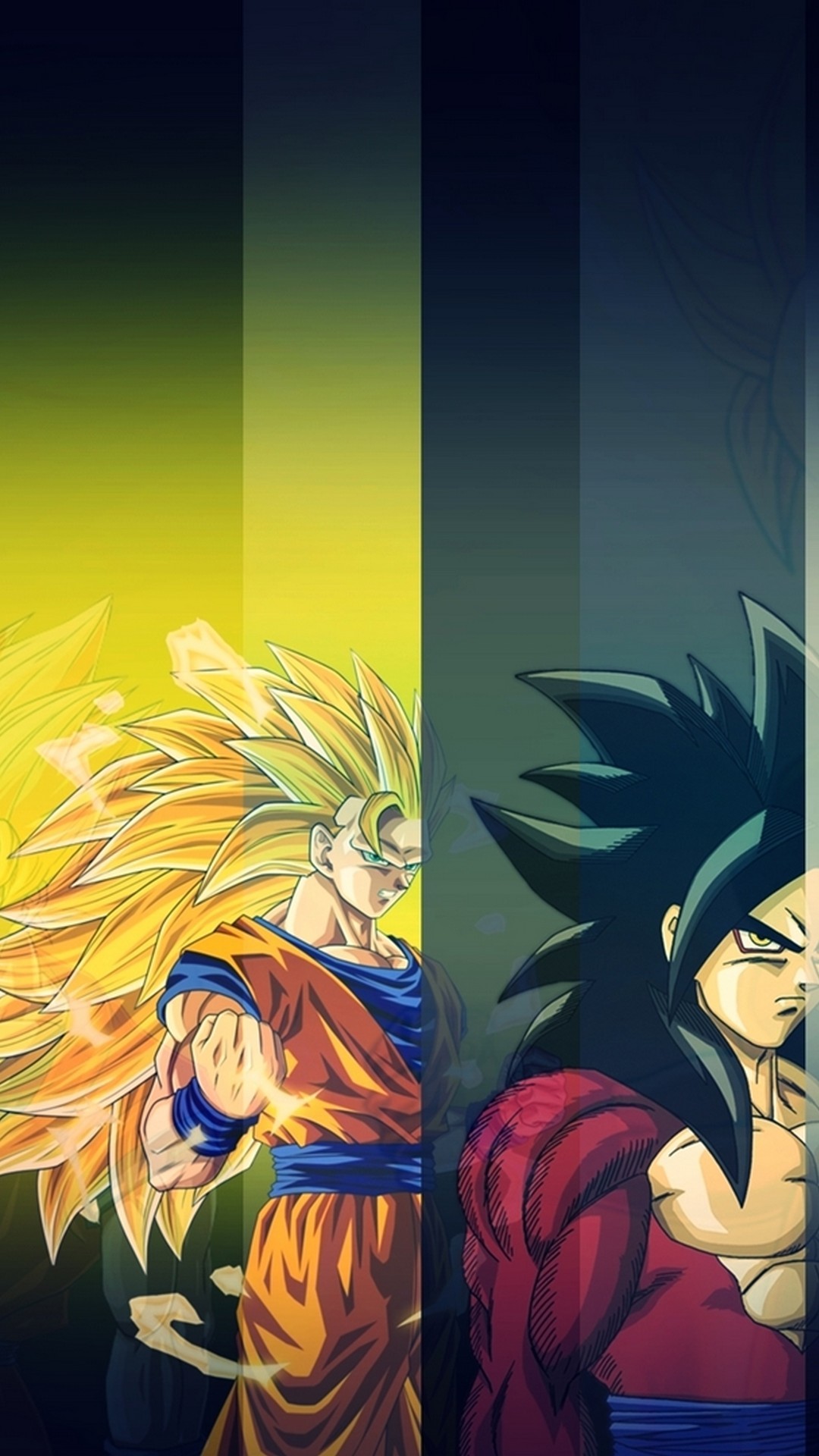 Wallpaper Goku SSJ4 Android with HD resolution 1080x1920