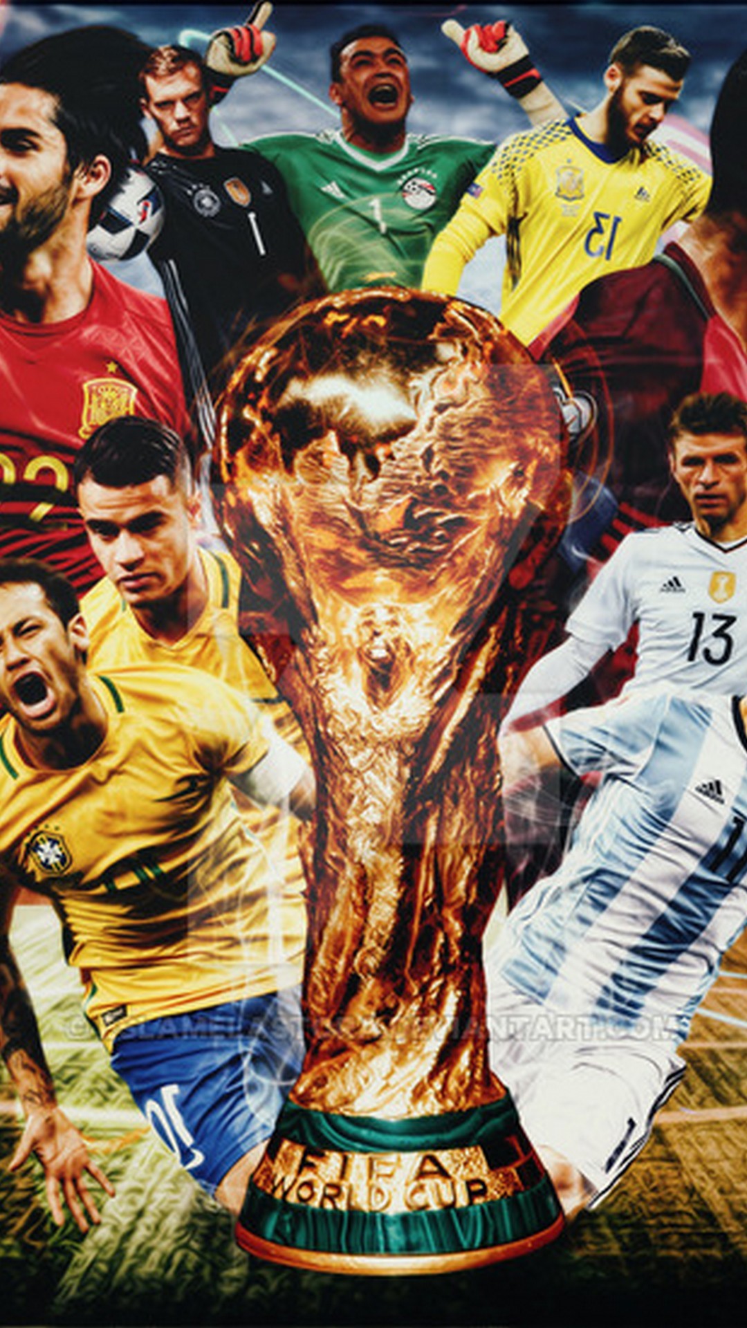 Wallpapers FIFA World Cup with HD resolution 1080x1920
