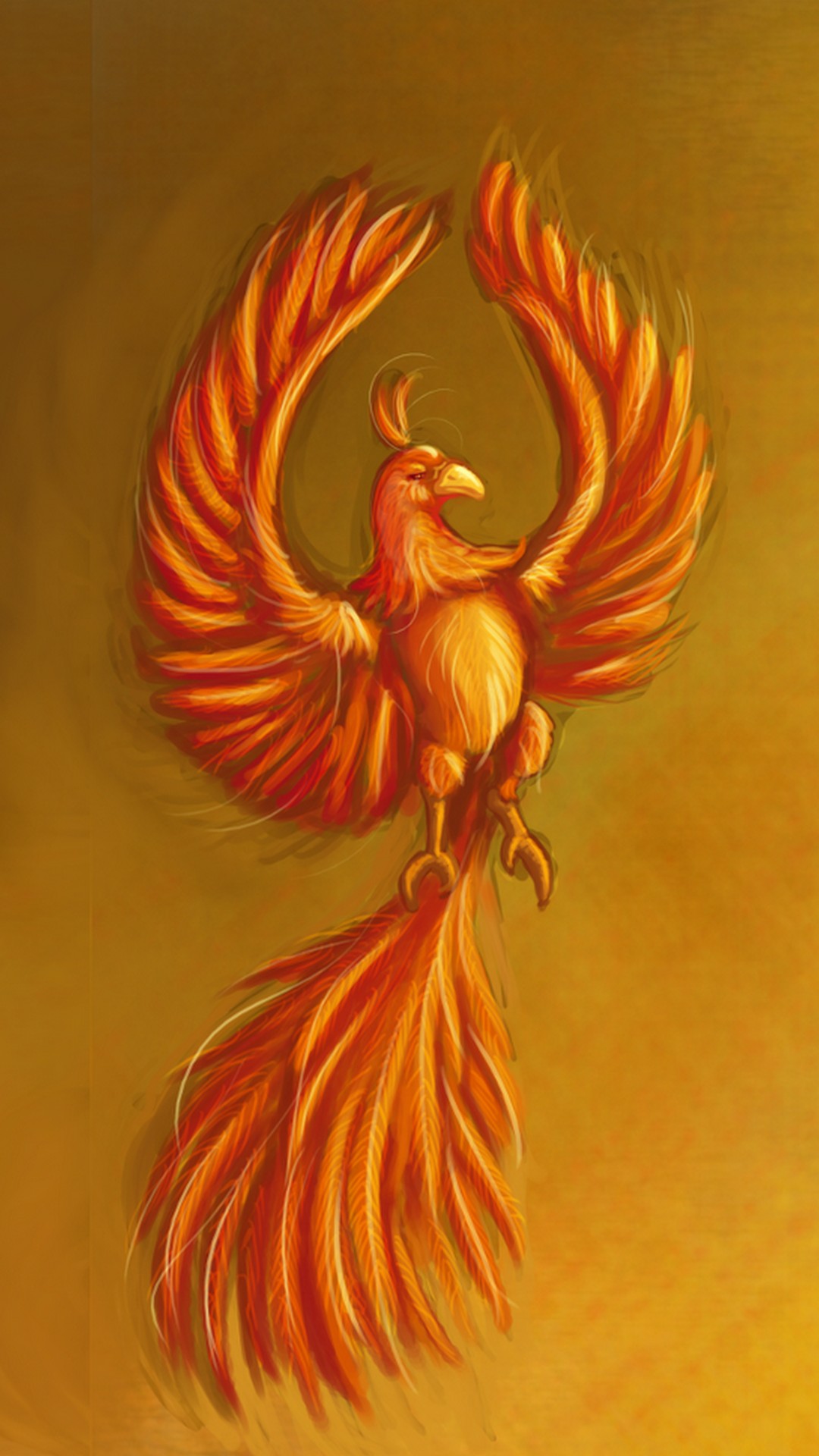 Phoenix Bird Android Wallpaper with resolution 1080X1920 pixel. You can make this wallpaper for your Android backgrounds, Tablet, Smartphones Screensavers and Mobile Phone Lock Screen