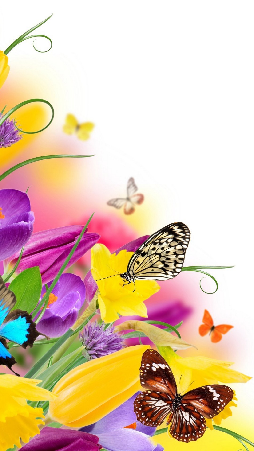 Wallpaper Cute Butterfly Android with HD resolution 1080x1920