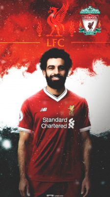 Android Wallpaper Salah Liverpool with resolution 1080X1920 pixel. You can make this wallpaper for your Android backgrounds, Tablet, Smartphones Screensavers and Mobile Phone Lock Screen