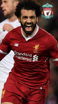 Liverpool Mohamed Salah Wallpaper For Android with resolution 1080X1920 pixel. You can make this wallpaper for your Android backgrounds, Tablet, Smartphones Screensavers and Mobile Phone Lock Screen
