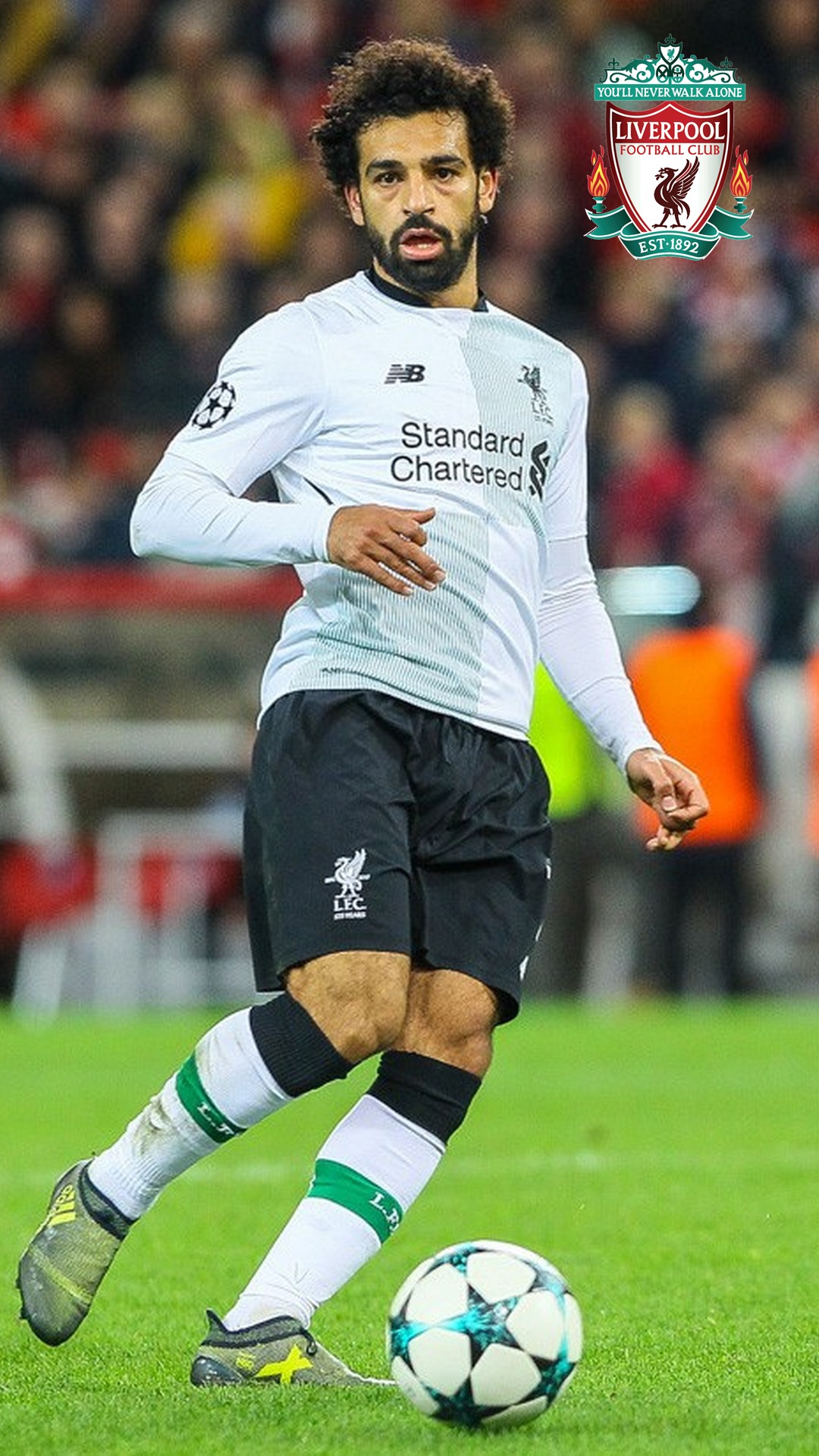 Mohamed Salah Liverpool Wallpaper For Android with resolution 1080X1920 pixel. You can make this wallpaper for your Android backgrounds, Tablet, Smartphones Screensavers and Mobile Phone Lock Screen