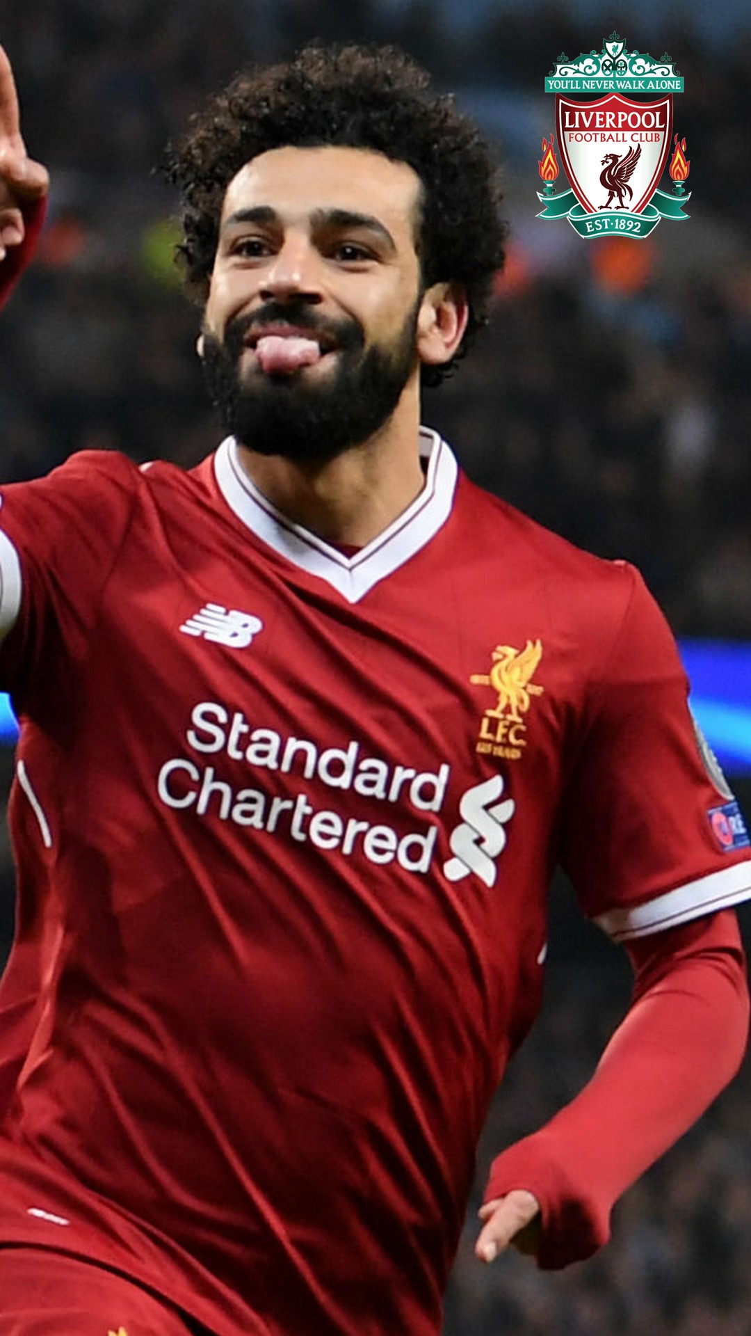 Mohamed Salah Wallpaper For Android with resolution 1080X1920 pixel. You can make this wallpaper for your Android backgrounds, Tablet, Smartphones Screensavers and Mobile Phone Lock Screen