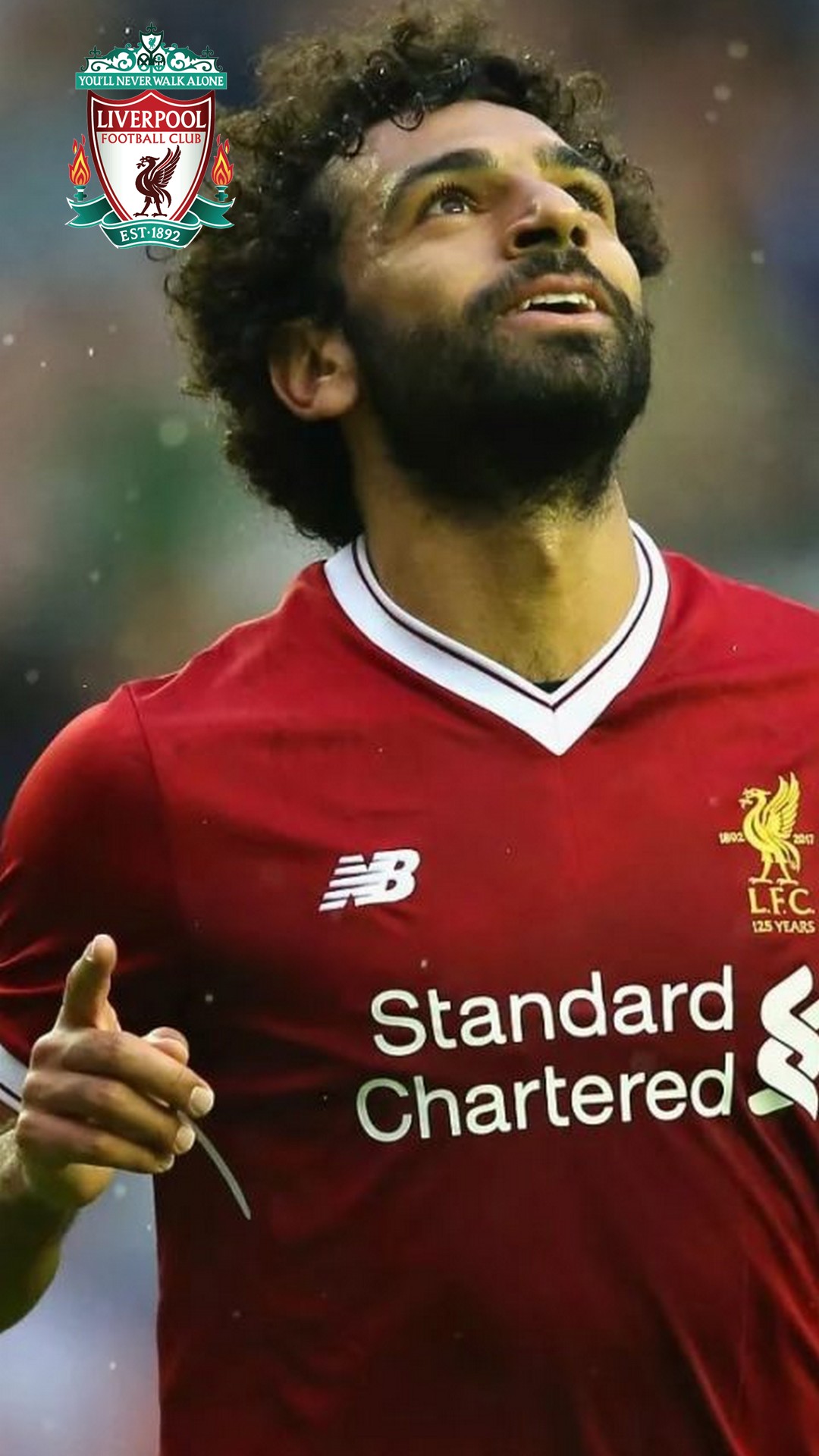 Wallpaper Android Mohamed Salah Liverpool with resolution 1080X1920 pixel. You can make this wallpaper for your Android backgrounds, Tablet, Smartphones Screensavers and Mobile Phone Lock Screen