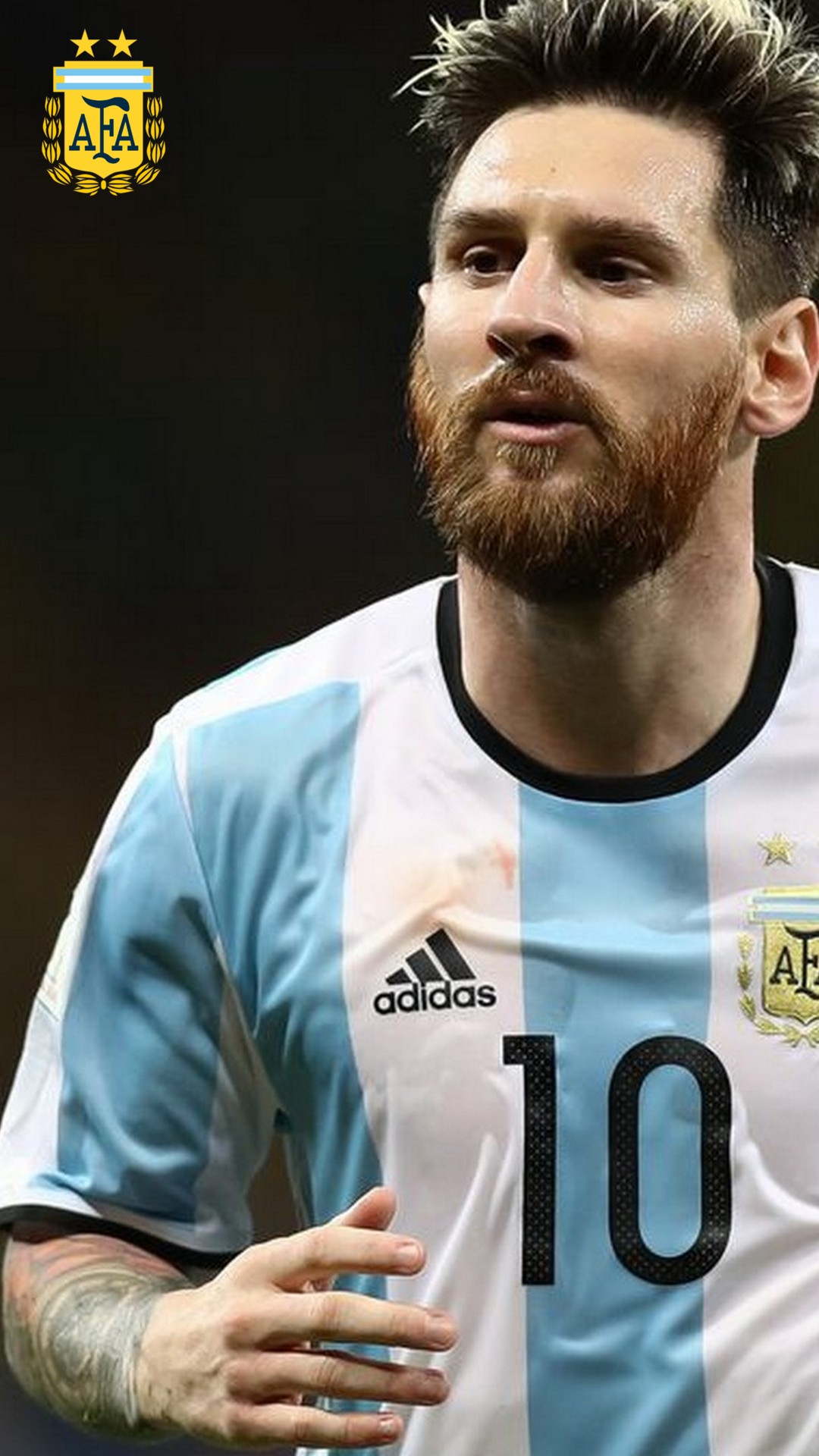Android Wallpaper Messi Argentina with image resolution 1080x1920 pixel. You can make this wallpaper for your Android backgrounds, Tablet, Smartphones Screensavers and Mobile Phone Lock Screen