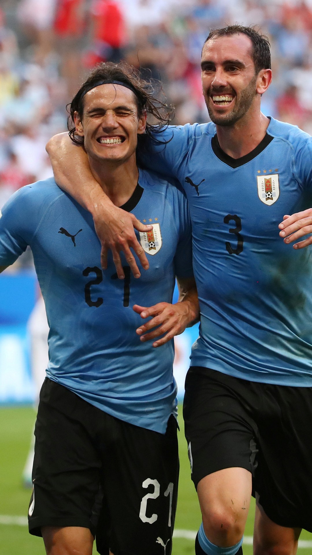 Android Wallpaper Uruguay National Team with image resolution 1080x1920 pixel. You can make this wallpaper for your Android backgrounds, Tablet, Smartphones Screensavers and Mobile Phone Lock Screen