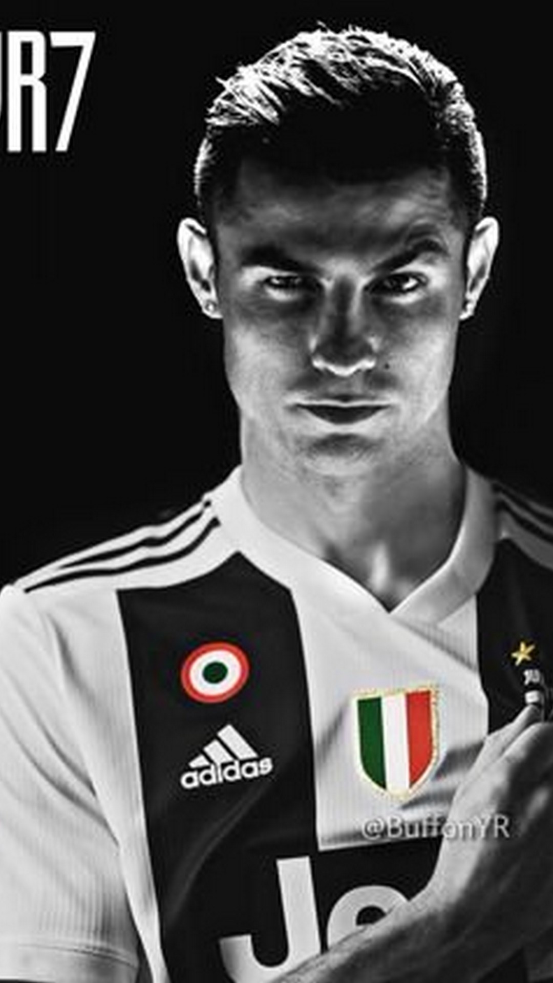 Cristiano Ronaldo Juventus Wallpaper Android with image resolution 1080x1920 pixel. You can make this wallpaper for your Android backgrounds, Tablet, Smartphones Screensavers and Mobile Phone Lock Screen