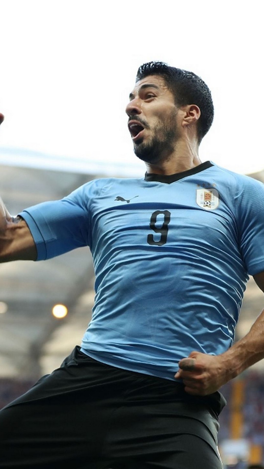 Luis Suarez Uruguay Wallpaper Android with image resolution 1080x1920 pixel. You can make this wallpaper for your Android backgrounds, Tablet, Smartphones Screensavers and Mobile Phone Lock Screen
