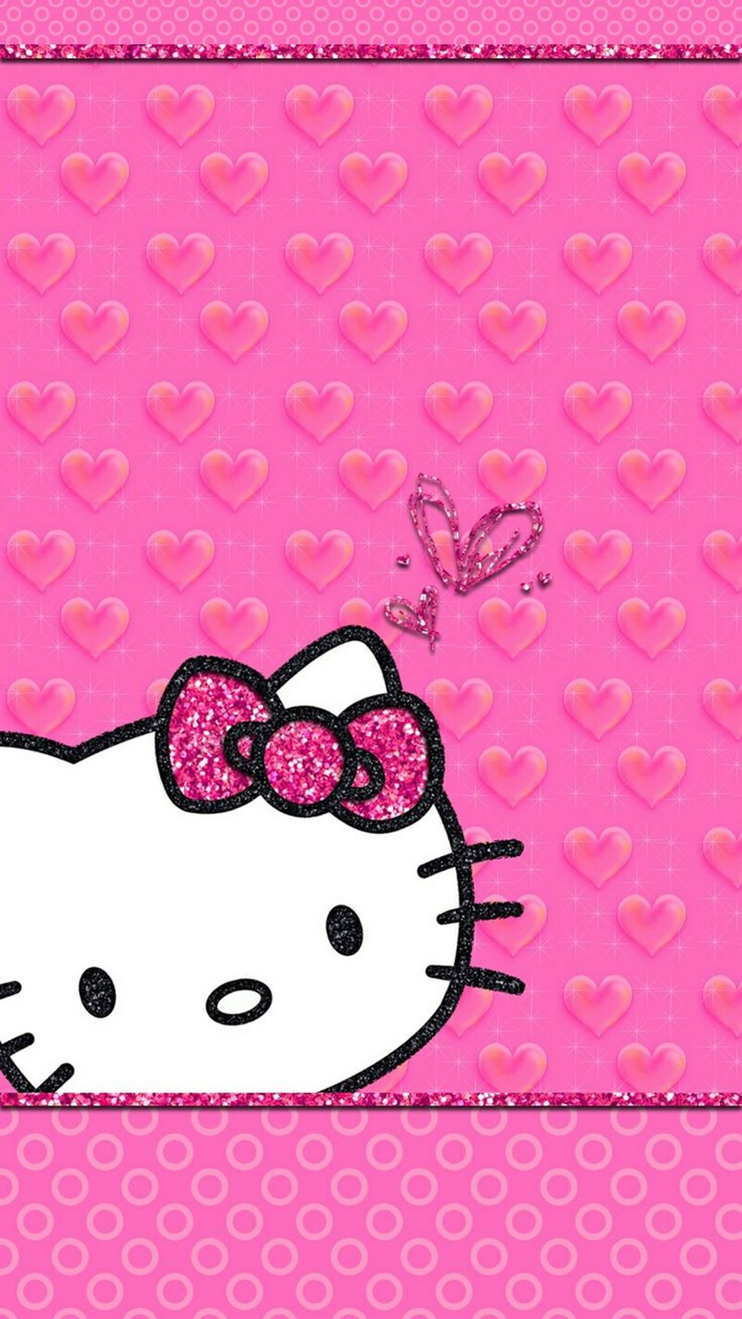 Hello Kitty Images Wallpaper For Android with resolution 1080X1920 pixel. You can make this wallpaper for your Android backgrounds, Tablet, Smartphones Screensavers and Mobile Phone Lock Screen