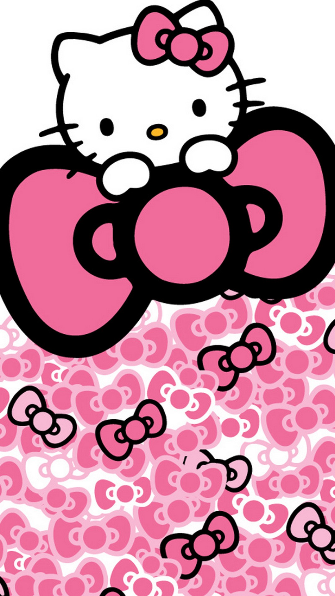 Hello Kitty Pictures Wallpaper For Android with image resolution 1080x1920 pixel. You can make this wallpaper for your Android backgrounds, Tablet, Smartphones Screensavers and Mobile Phone Lock Screen