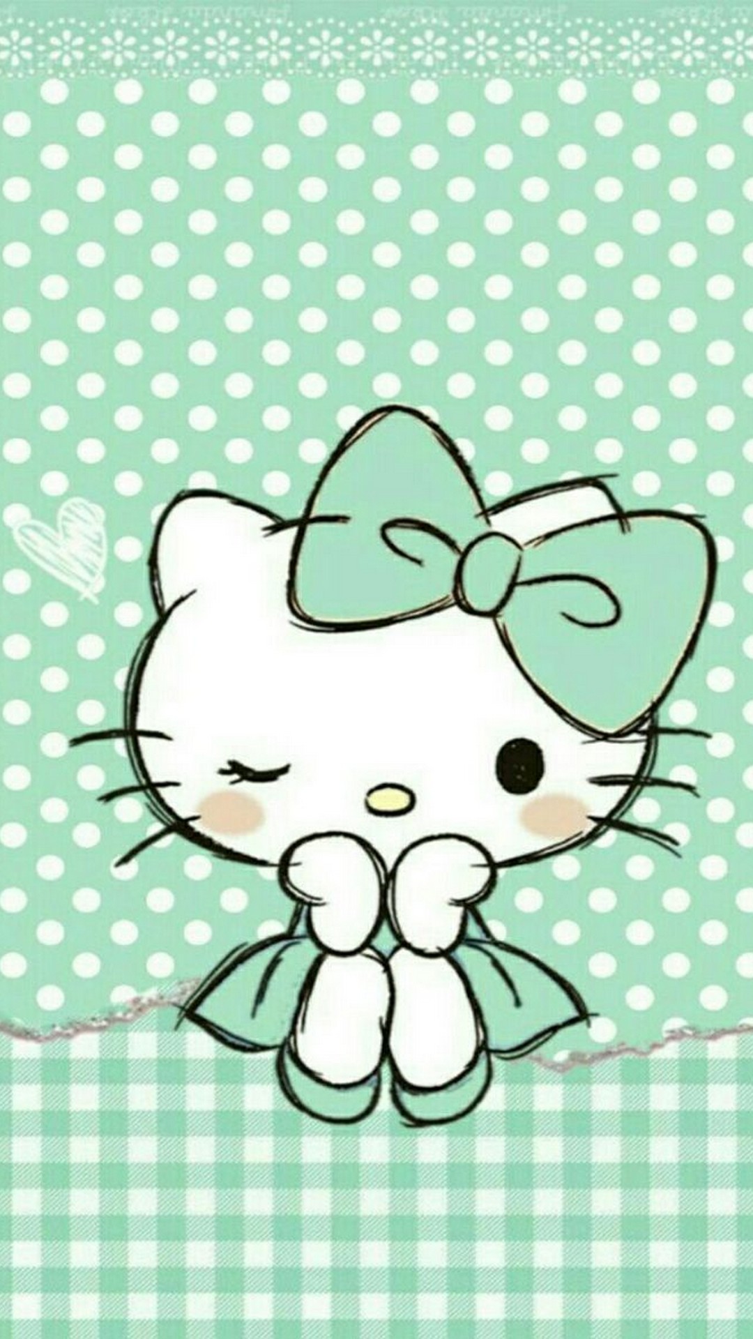 Hello Kitty Wallpaper For Android with image resolution 1080x1920 pixel. You can make this wallpaper for your Android backgrounds, Tablet, Smartphones Screensavers and Mobile Phone Lock Screen
