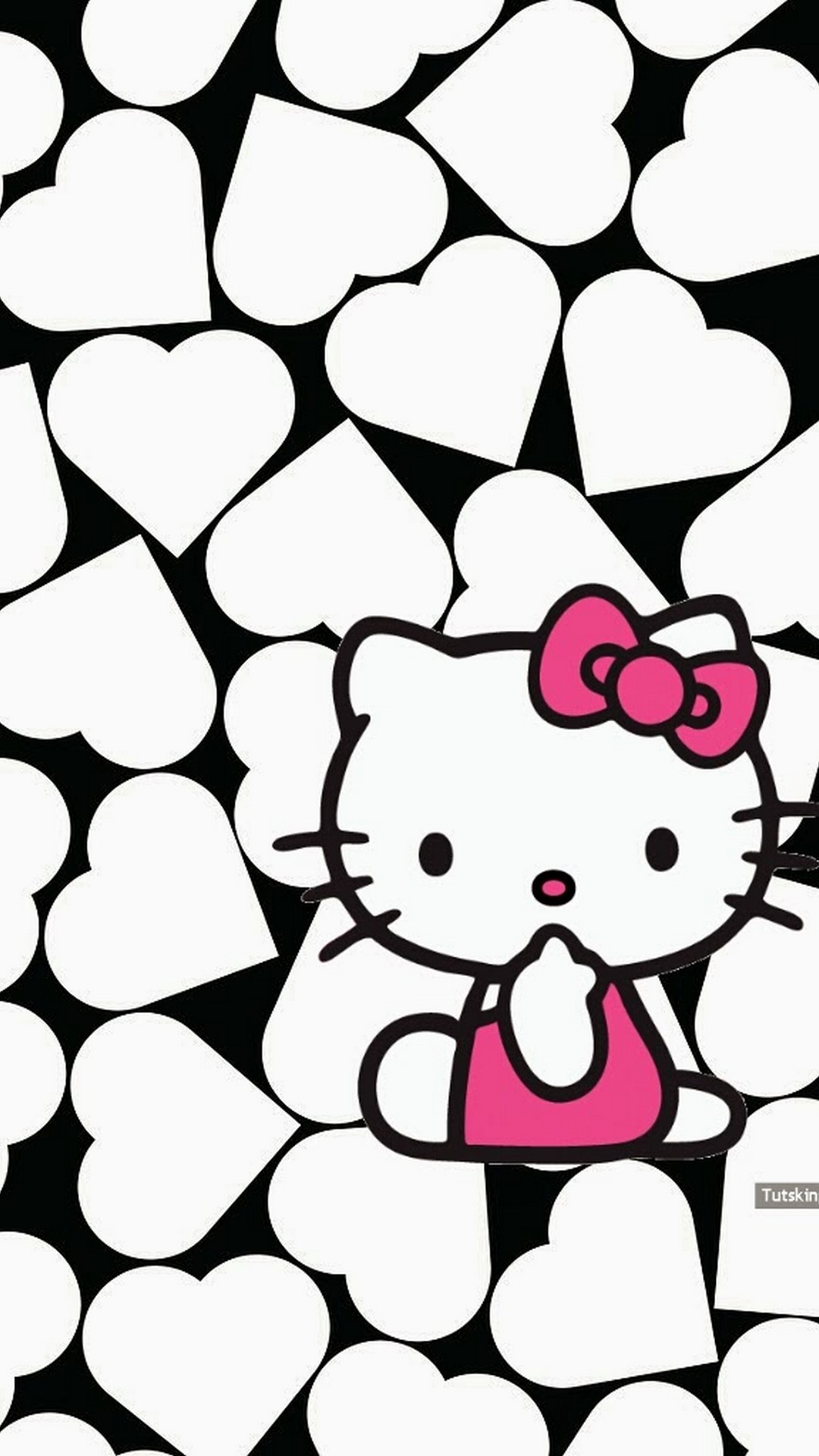Kitty Wallpaper For Android with image resolution 1080x1920 pixel. You can make this wallpaper for your Android backgrounds, Tablet, Smartphones Screensavers and Mobile Phone Lock Screen