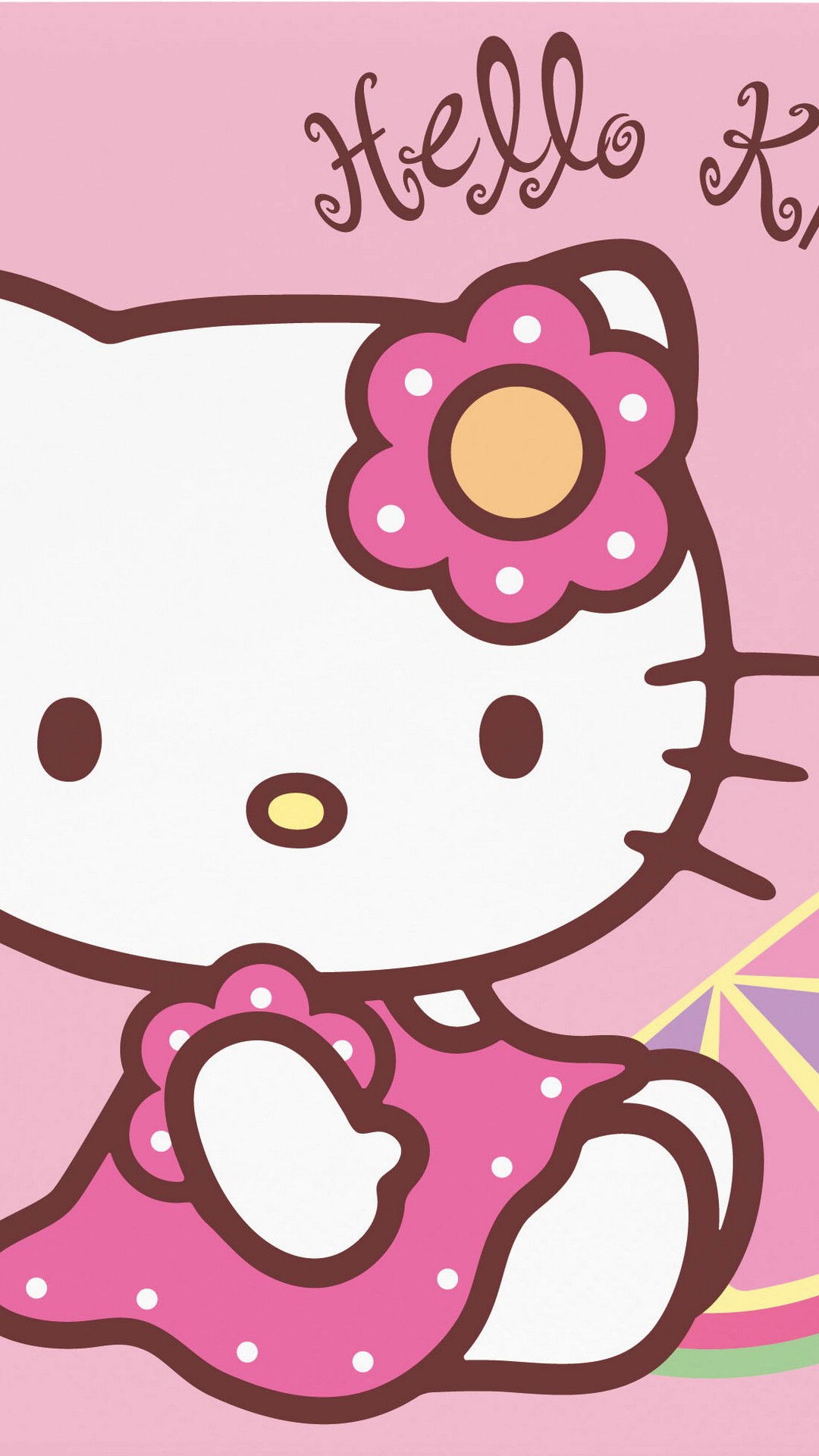 Sanrio Hello Kitty Android Wallpaper with image resolution 1080x1920 pixel. You can make this wallpaper for your Android backgrounds, Tablet, Smartphones Screensavers and Mobile Phone Lock Screen
